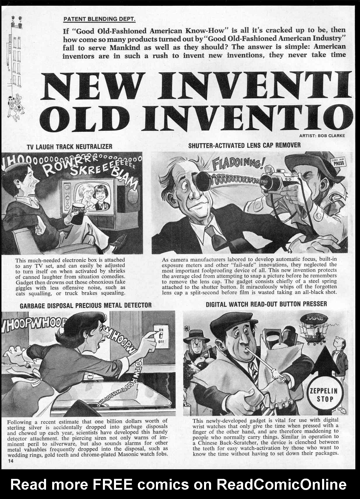 Read online MAD comic -  Issue #223 - 16