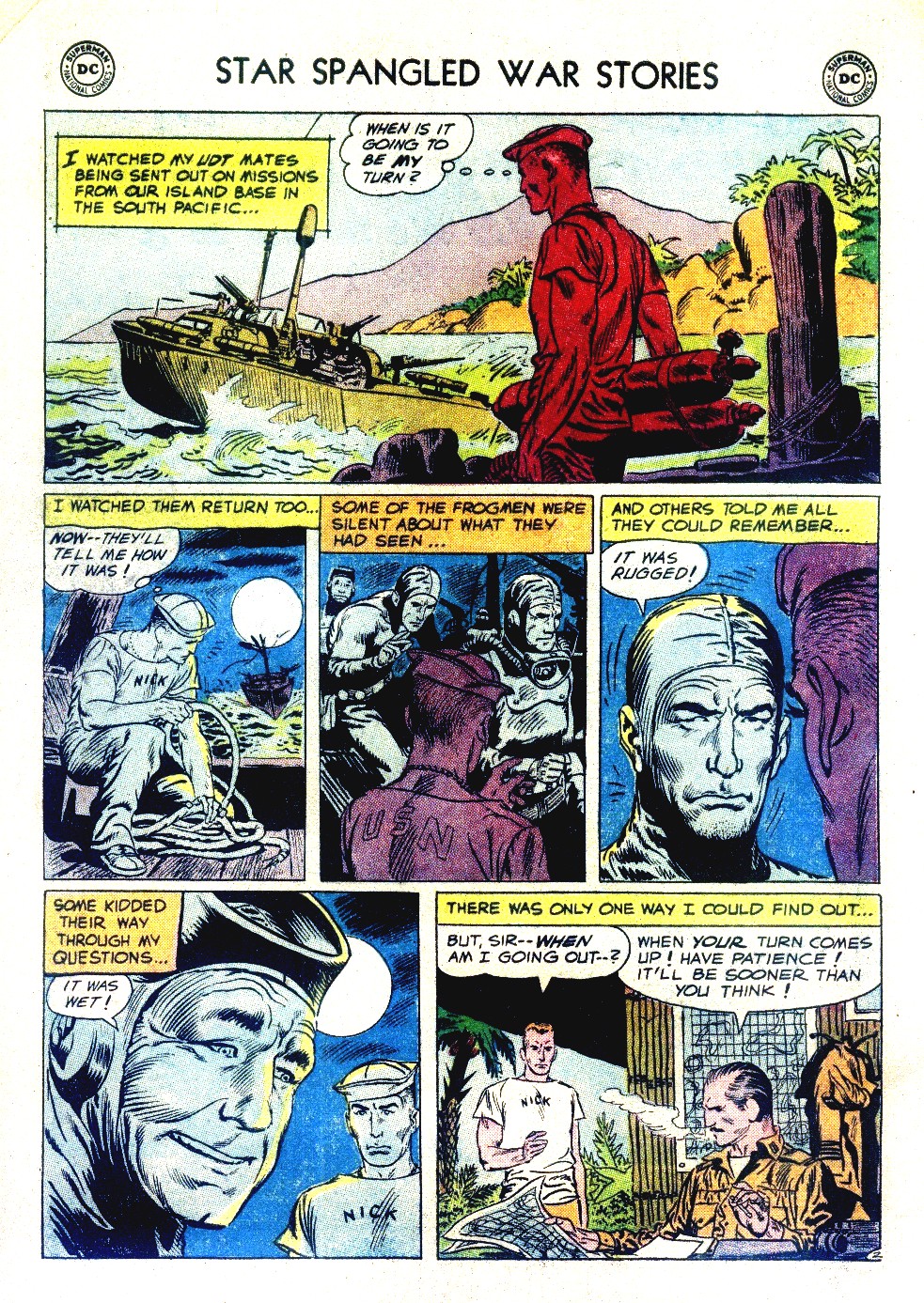 Read online Star Spangled War Stories (1952) comic -  Issue #57 - 4