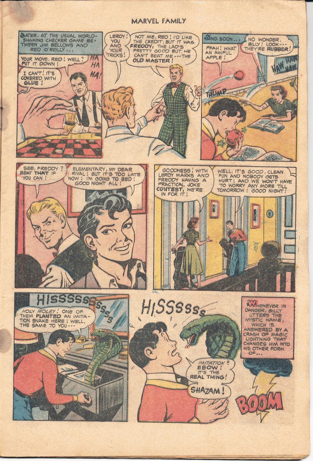 Read online The Marvel Family comic -  Issue #88 - 5