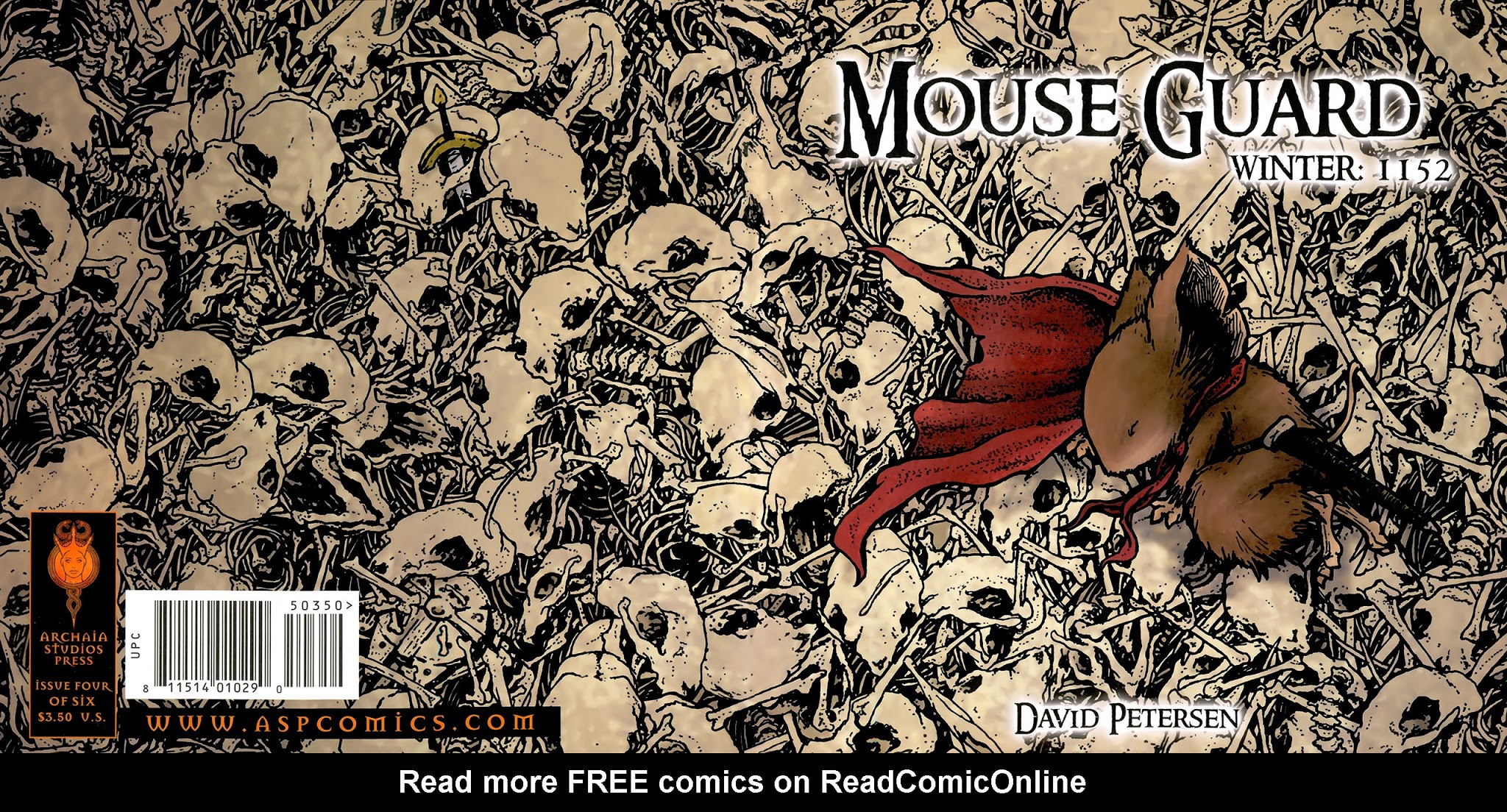 Read online Mouse Guard: Winter 1152 comic -  Issue #4 - 1