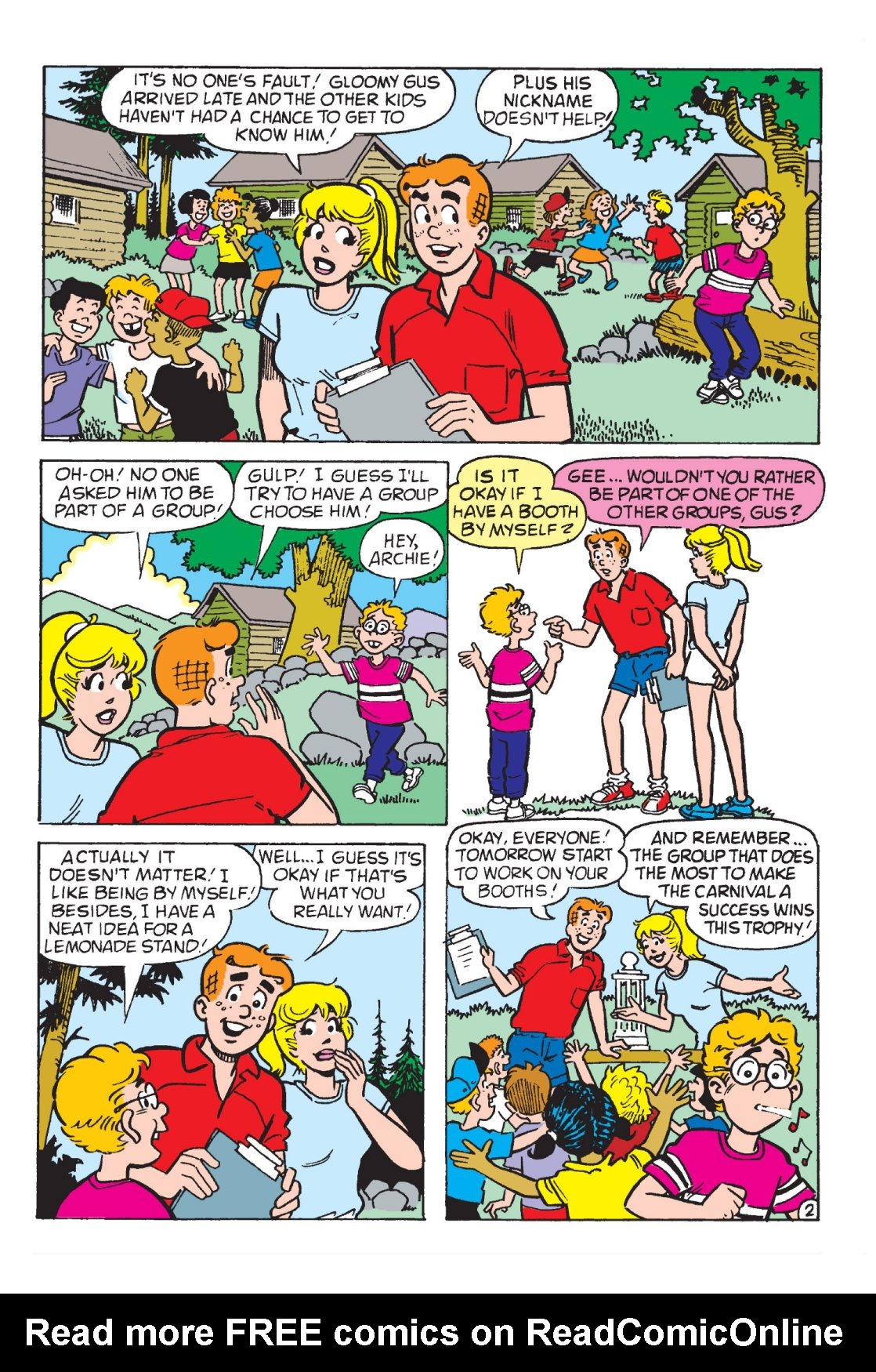 Read online Archie's Camp Tales comic -  Issue # TPB - 104