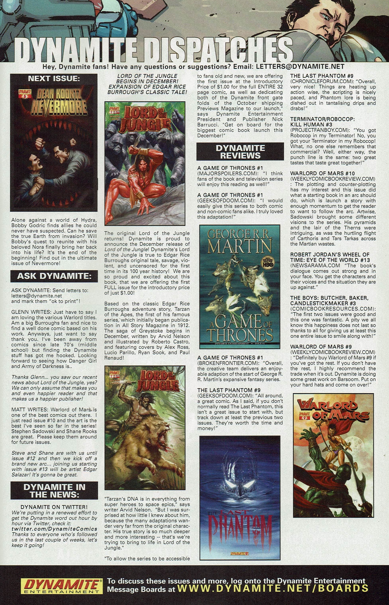 Read online Dean Koontz's Nevermore comic -  Issue #5 - 33