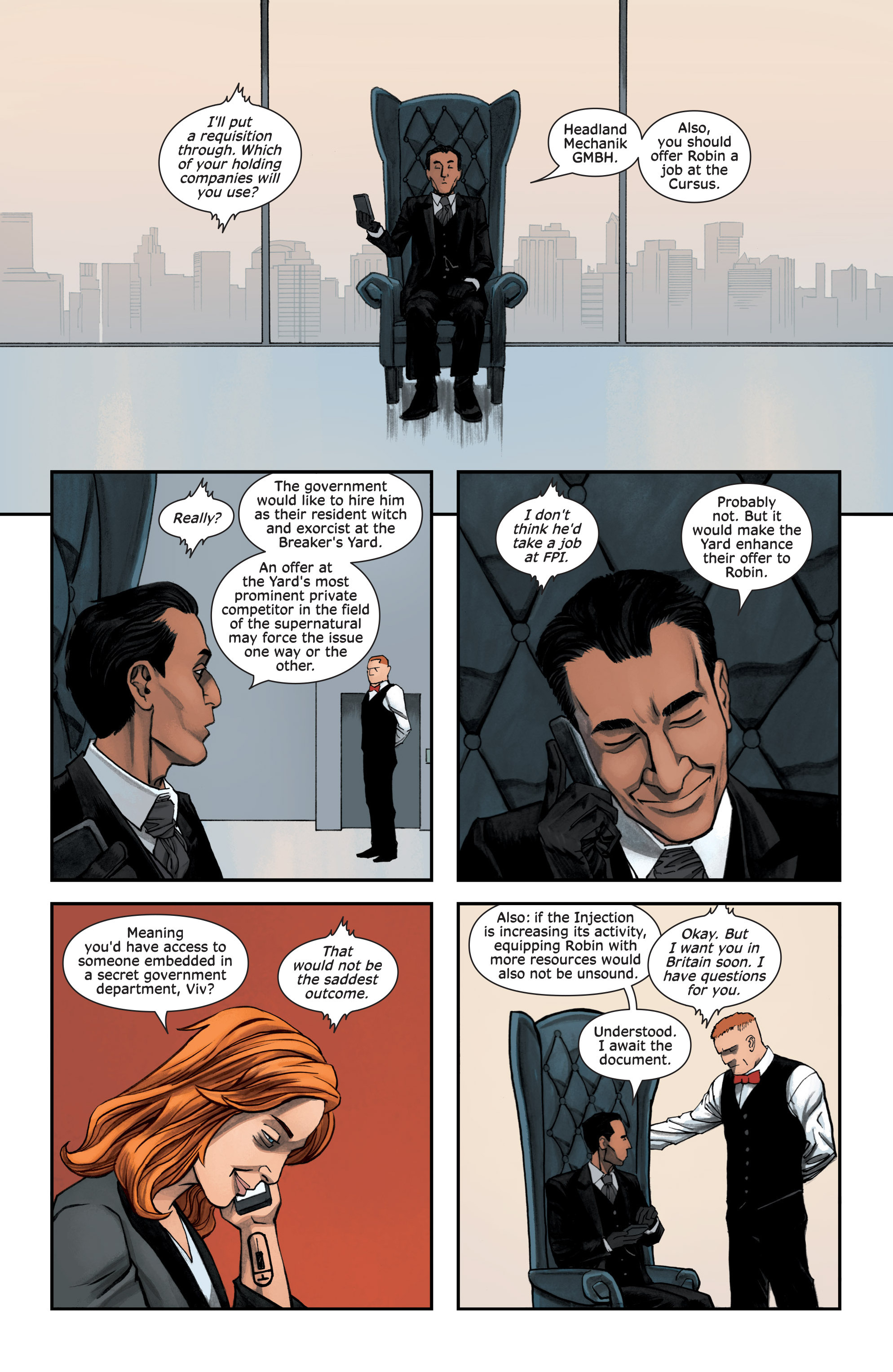 Read online Injection comic -  Issue #7 - 10