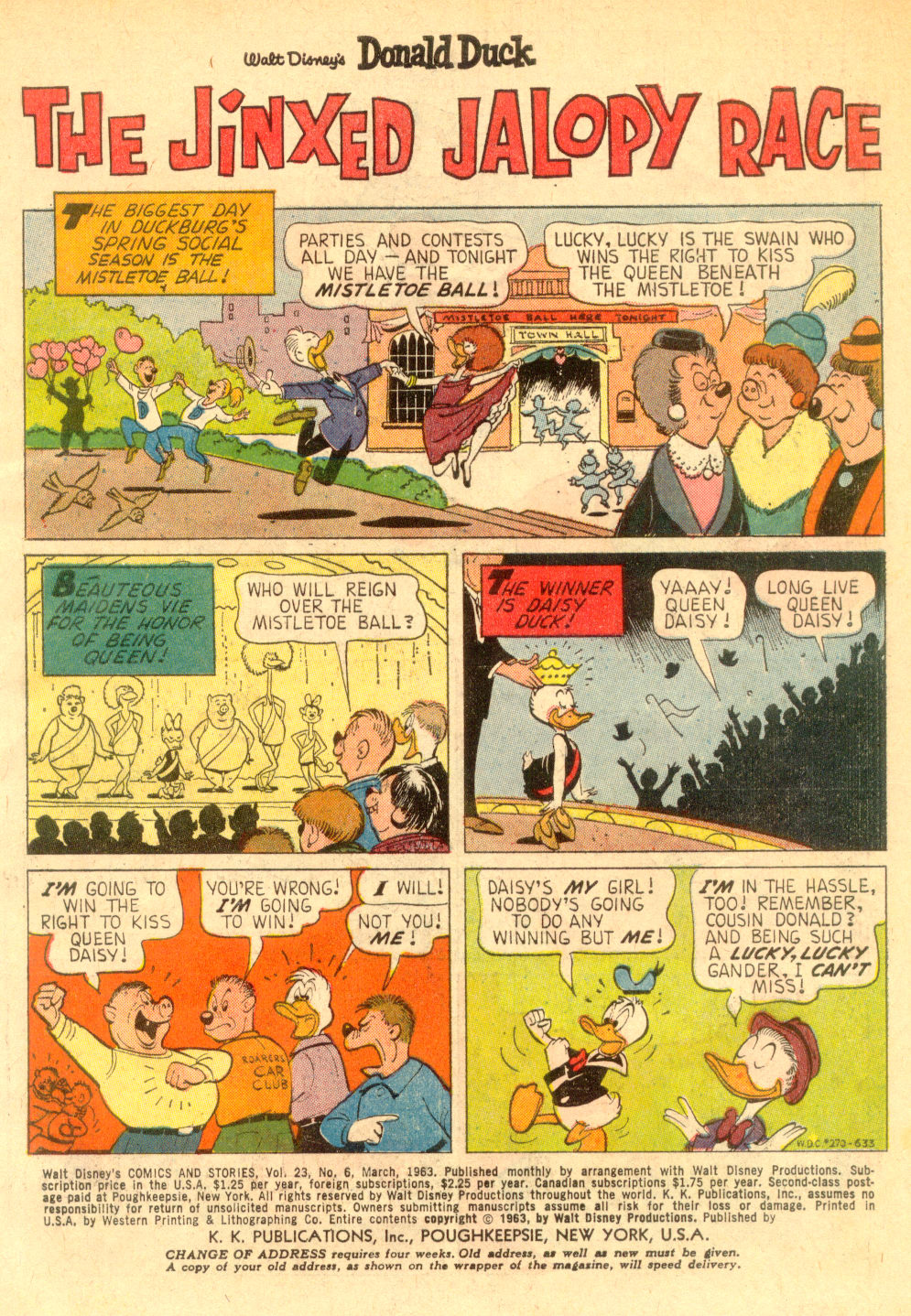 Read online Walt Disney's Comics and Stories comic -  Issue #270 - 2