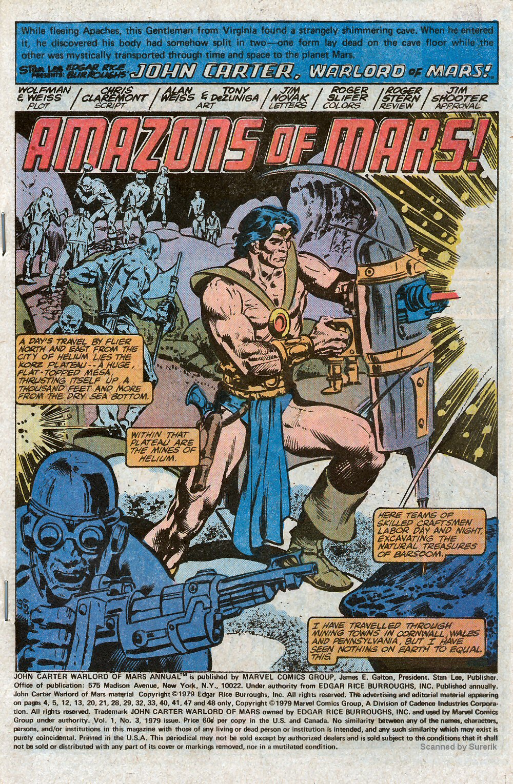 Read online John Carter Warlord of Mars comic -  Issue # _Annual 3 - 3