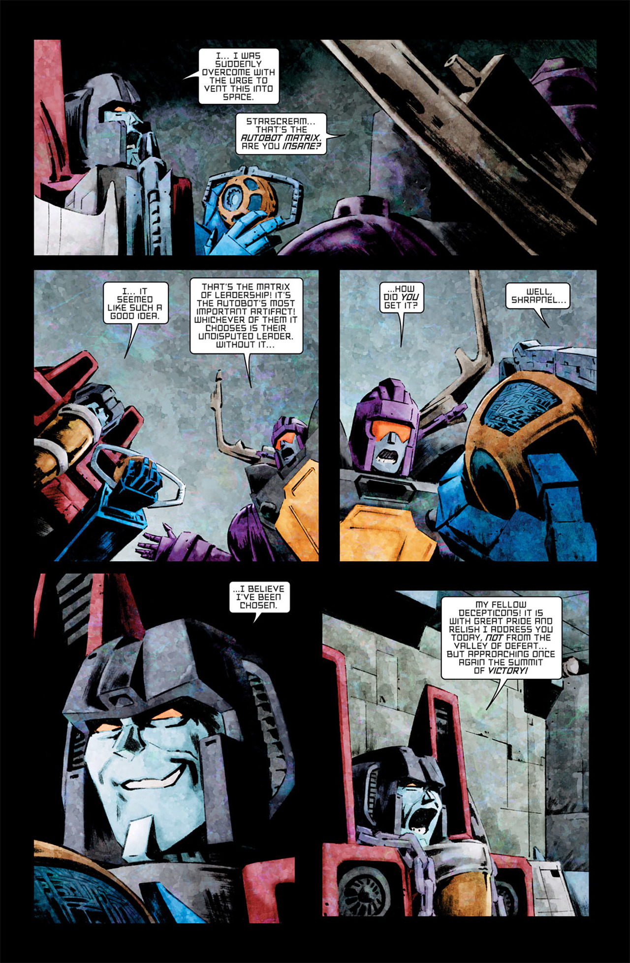 Read online The Transformers: All Hail Megatron comic -  Issue #13 - 23