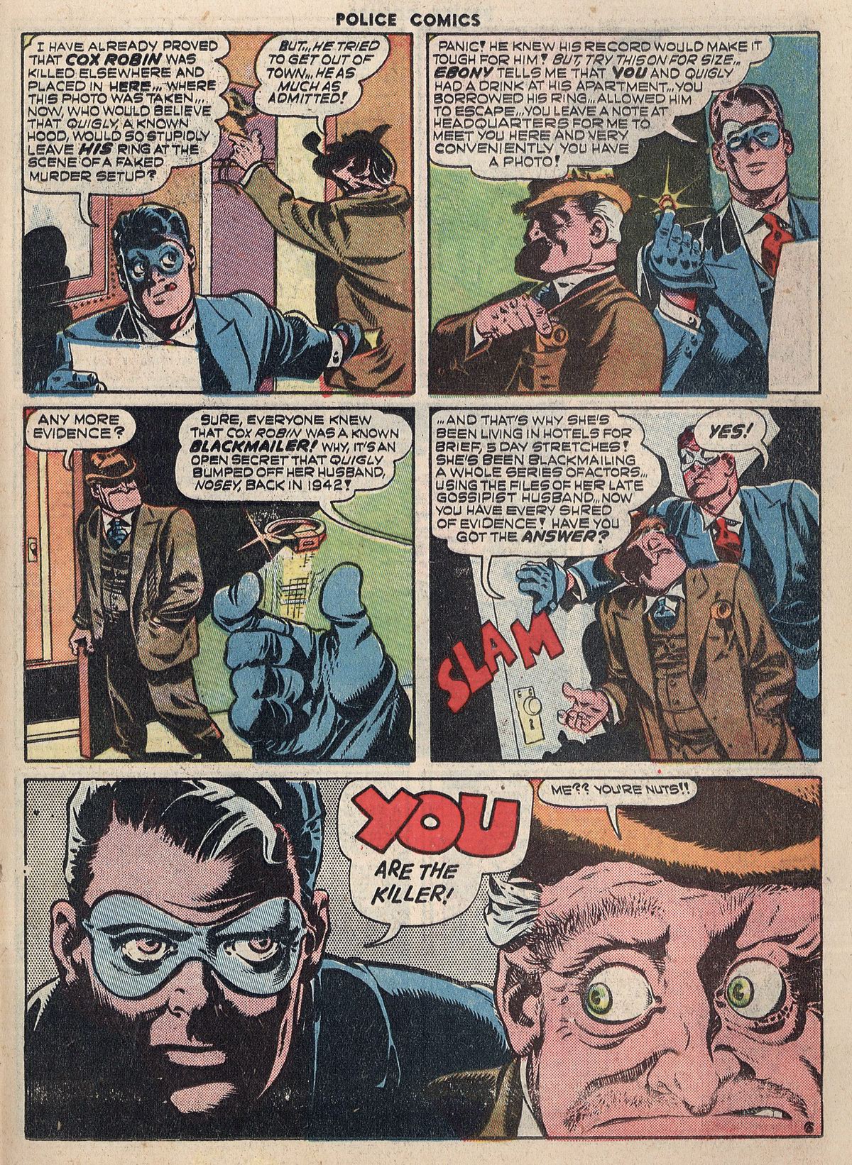 Read online Police Comics comic -  Issue #97 - 25