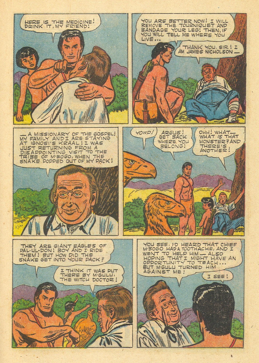 Read online Tarzan (1948) comic -  Issue #65 - 21