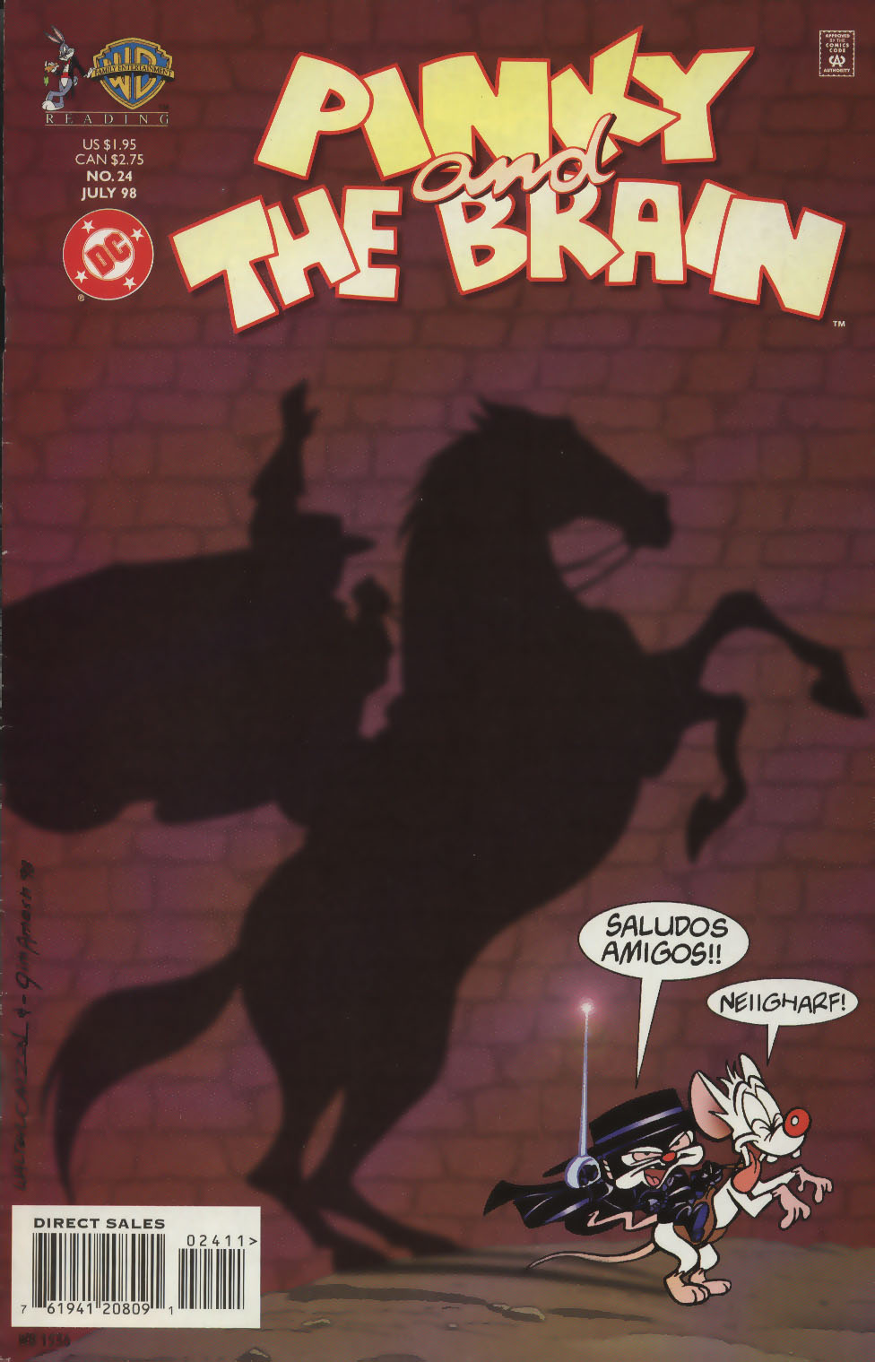 Read online Pinky and The Brain comic -  Issue #24 - 1