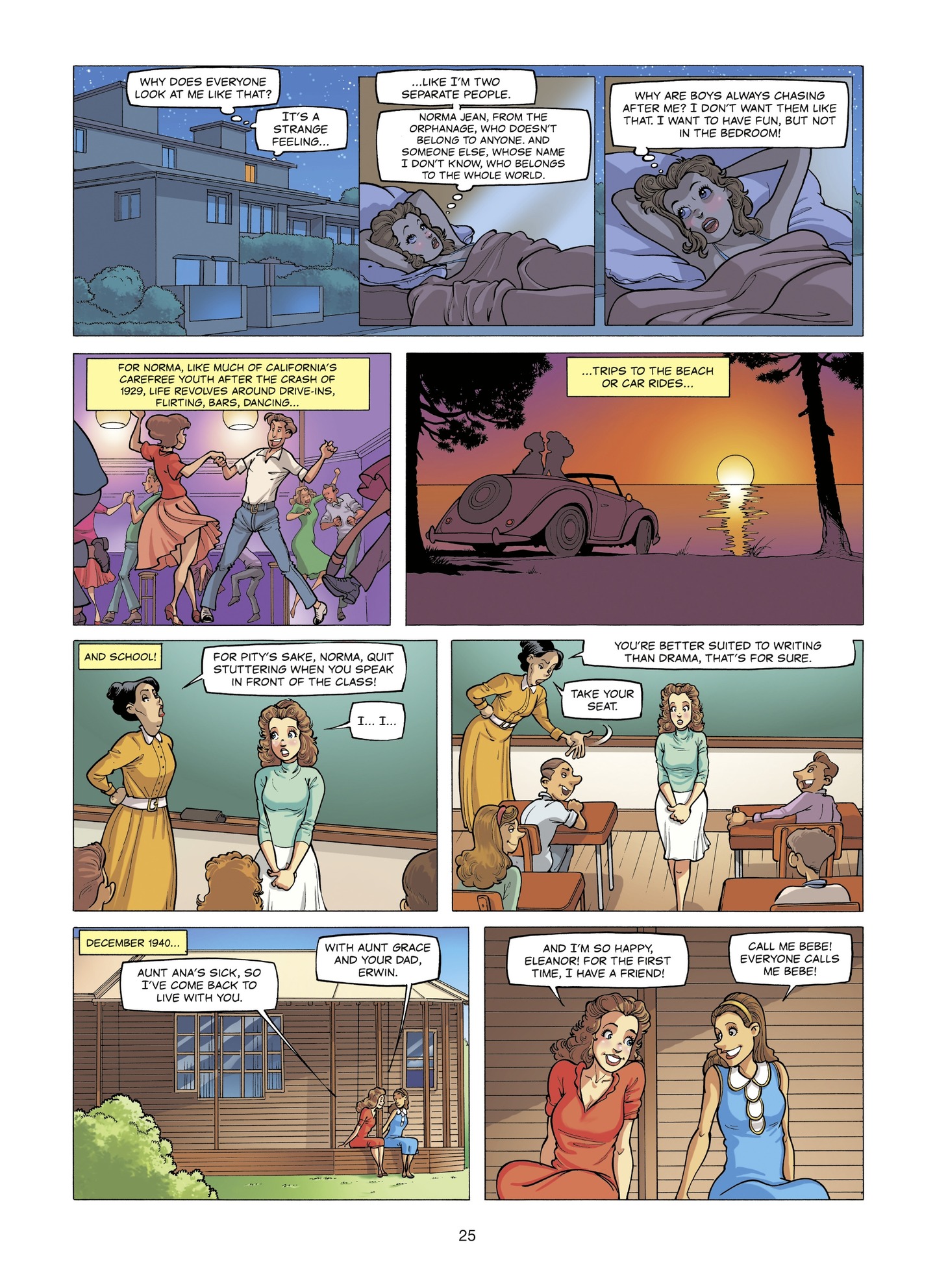 Read online The Stars of History: Marilyn Monroe comic -  Issue # TPB - 25