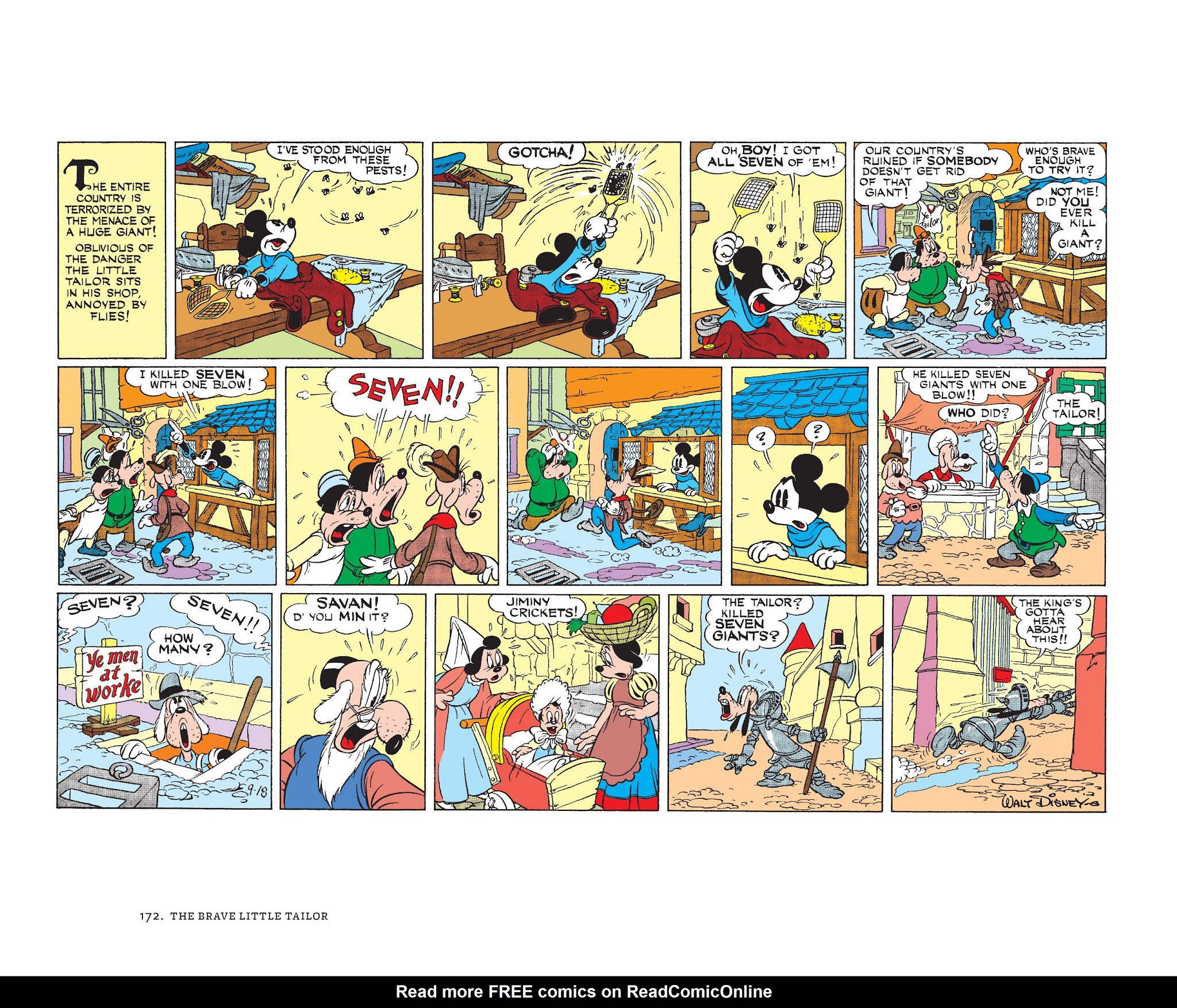 Read online Walt Disney's Mickey Mouse Color Sundays comic -  Issue # TPB 2 (Part 2) - 72