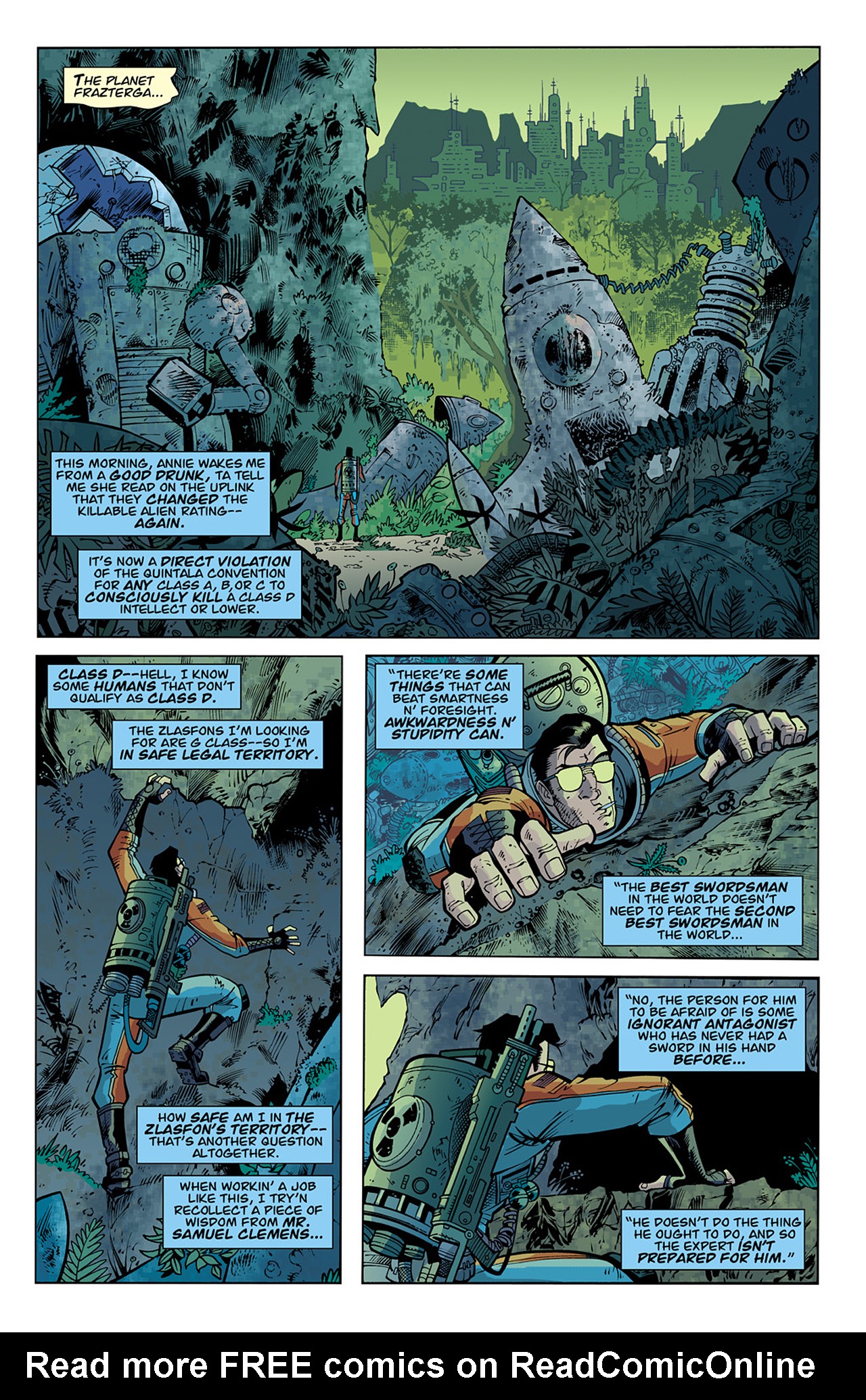 Read online Fear Agent comic -  Issue # TPB 1 - 12