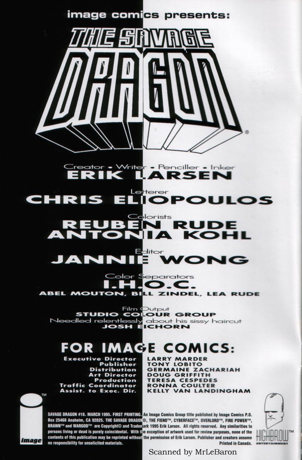 Read online The Savage Dragon (1993) comic -  Issue #18 - 2