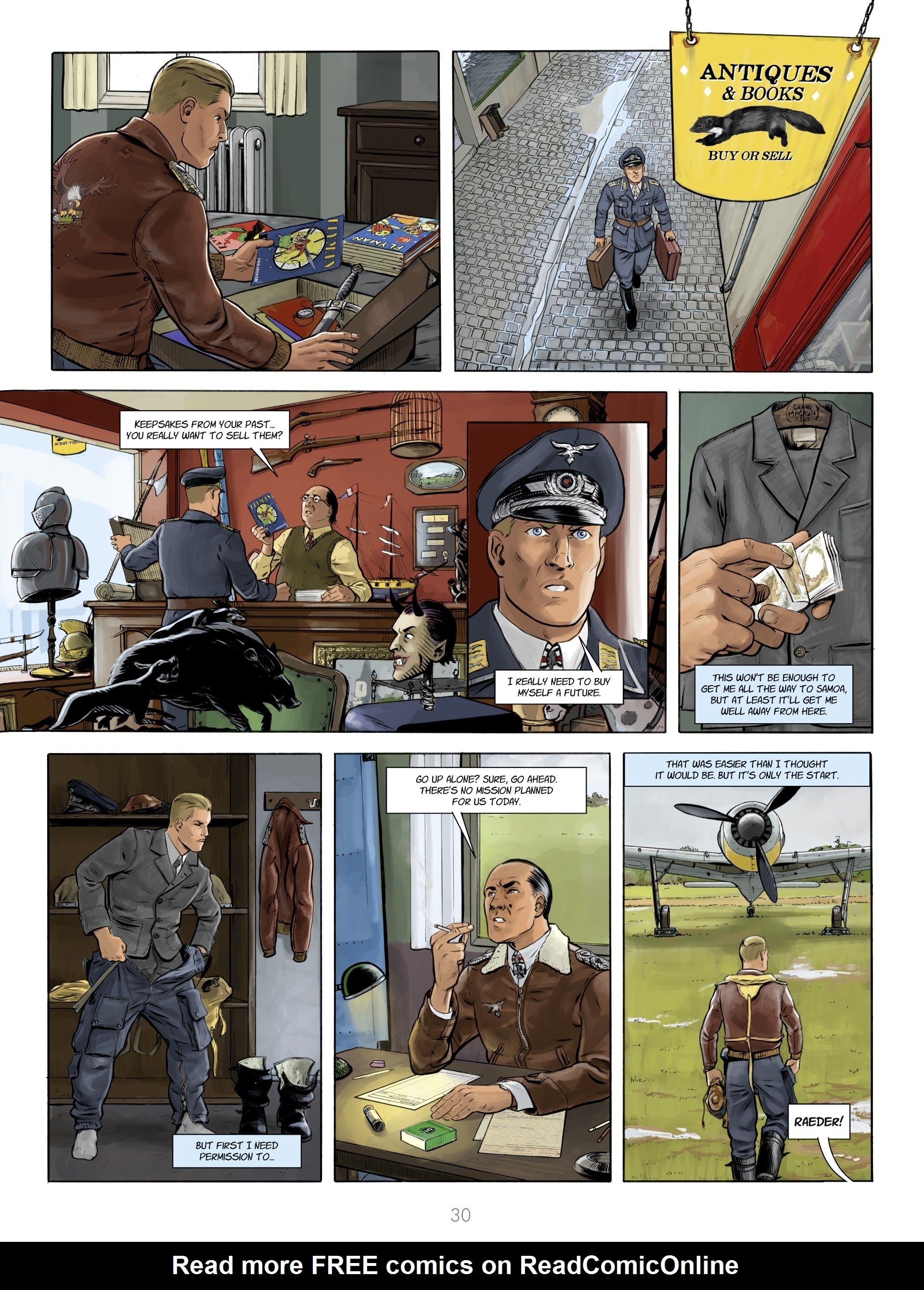 Read online Wings of War Adler comic -  Issue #3 - 32