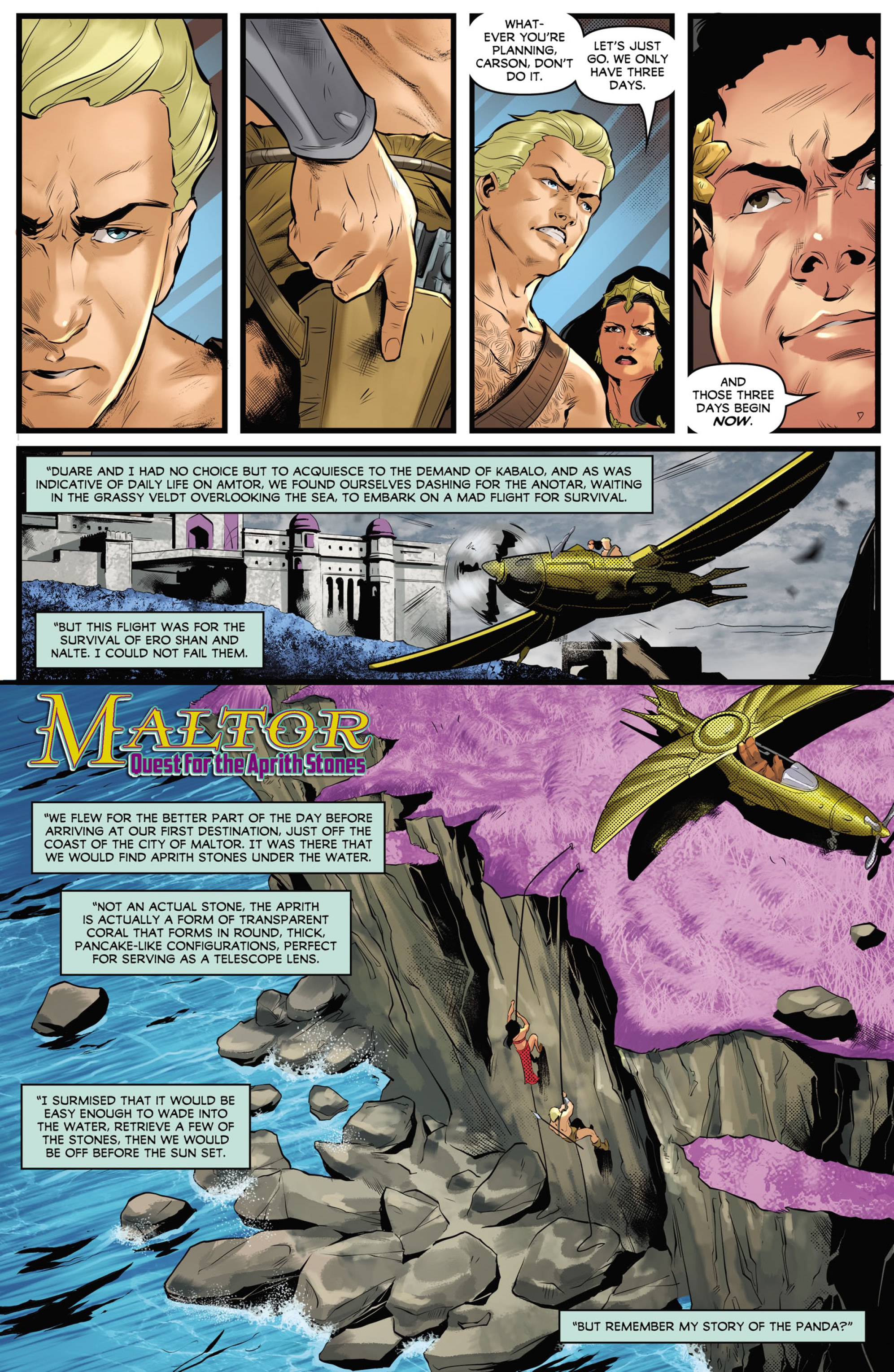 Read online Carson of Venus Eye of Amtor comic -  Issue #1 - 10