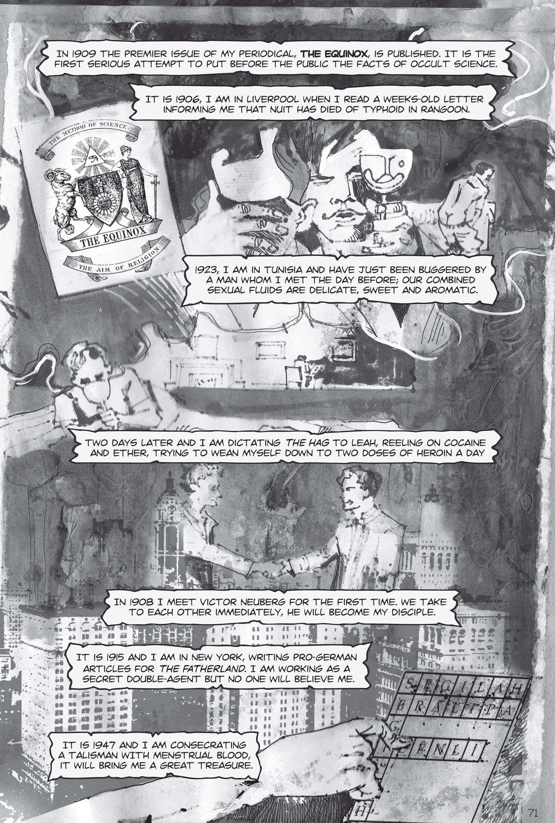 Read online Aleister Crowley: Wandering the Waste comic -  Issue # TPB - 80