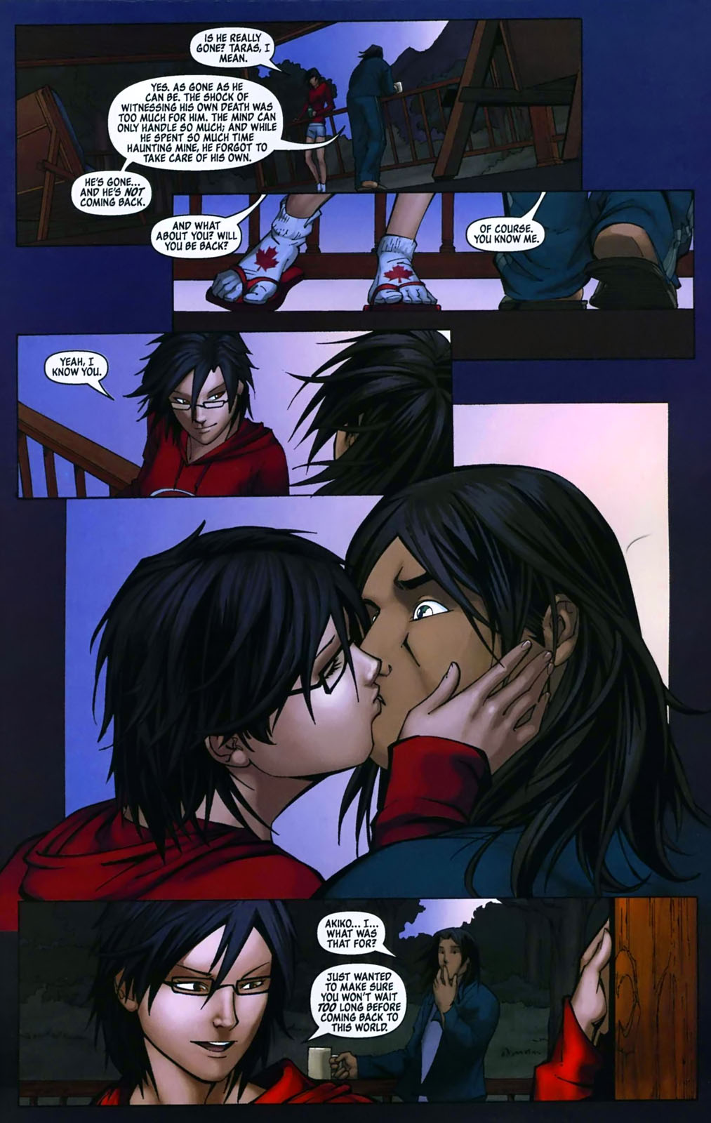 Read online Fathom: Cannon Hawke comic -  Issue #5 - 21