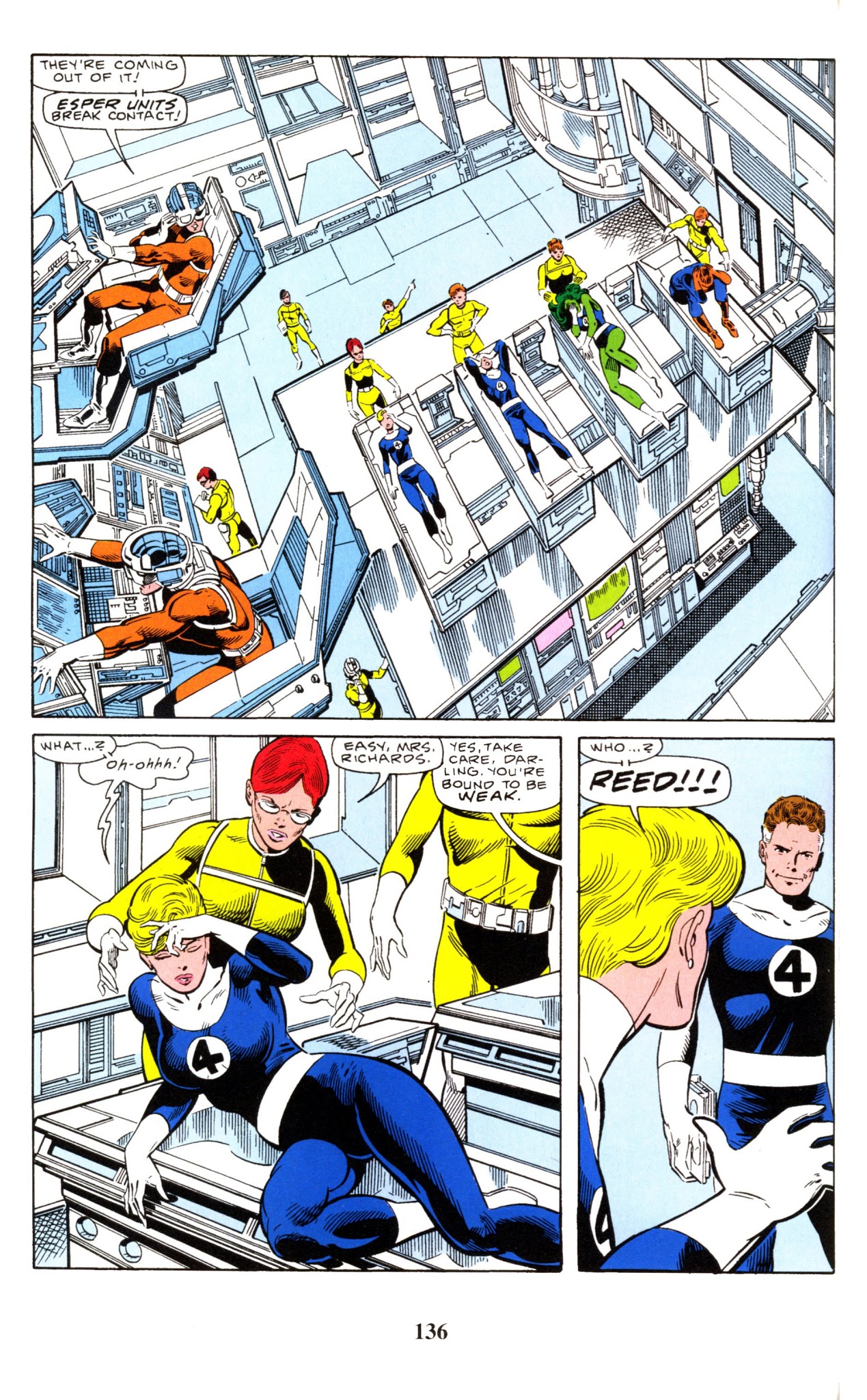 Read online Fantastic Four Visionaries: John Byrne comic -  Issue # TPB 8 - 137