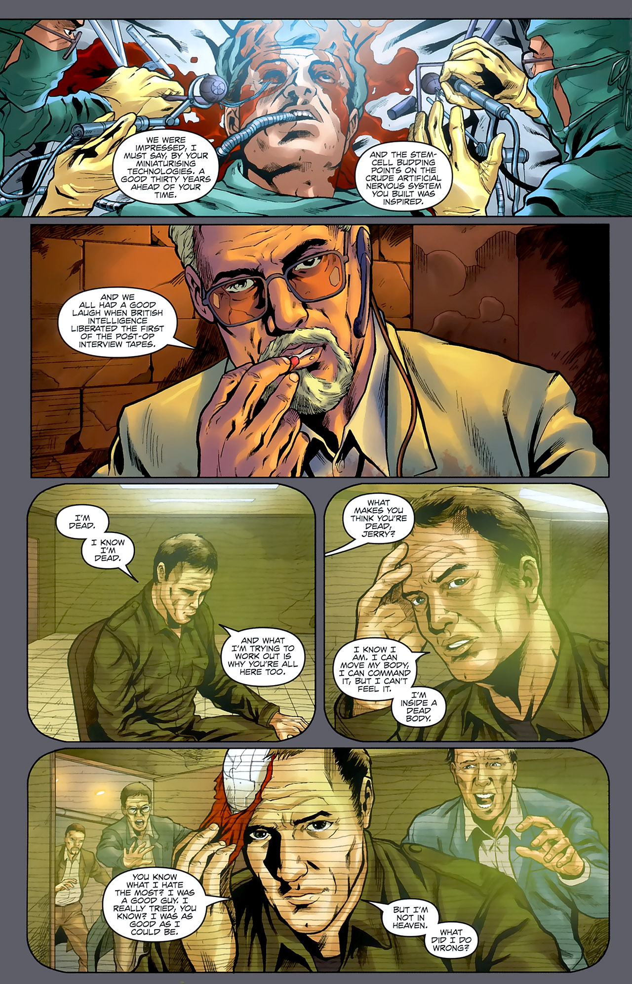 Read online Warren Ellis' Supergod comic -  Issue #2 - 17