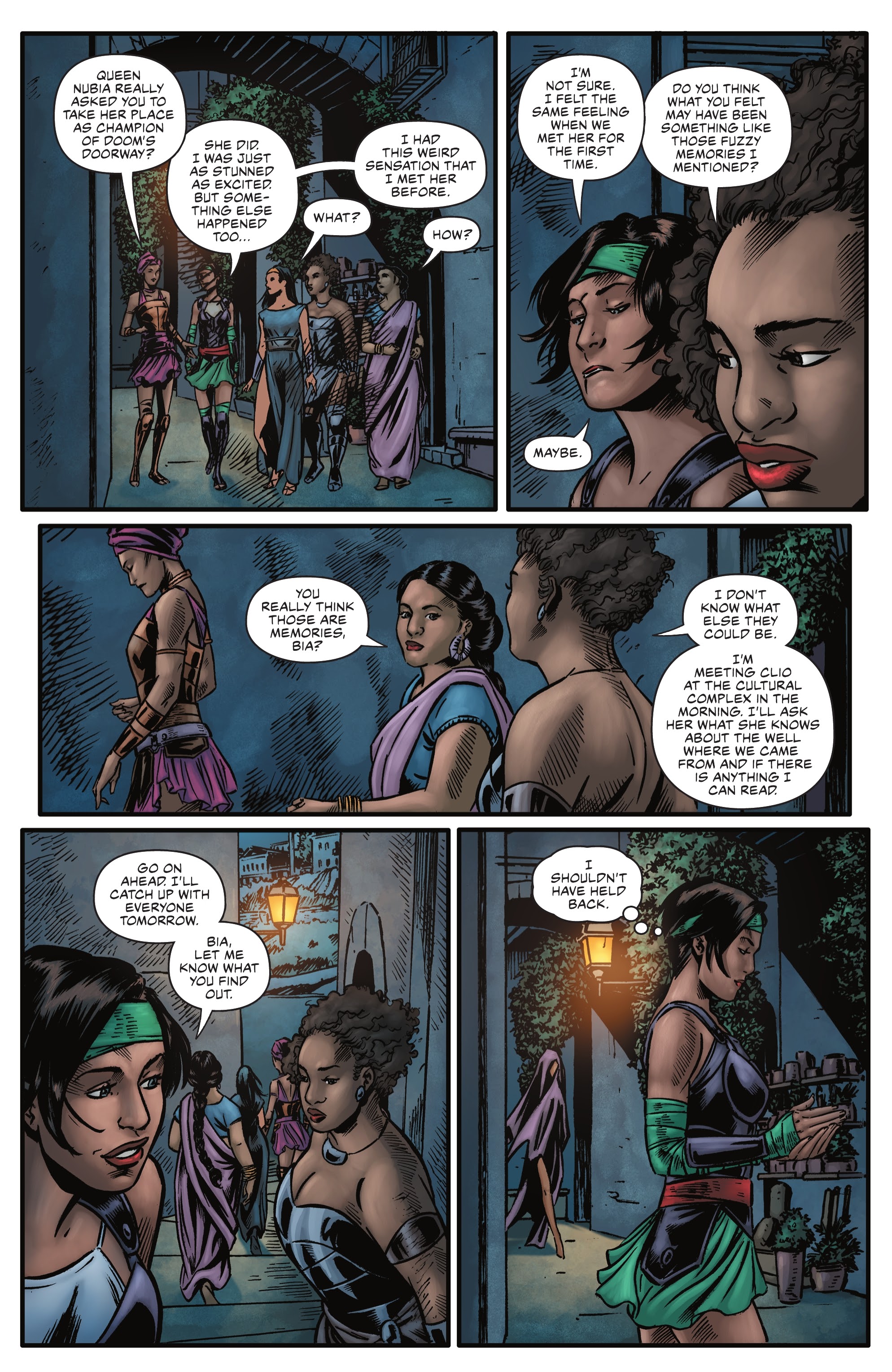 Read online Nubia & the Amazons comic -  Issue #2 - 21
