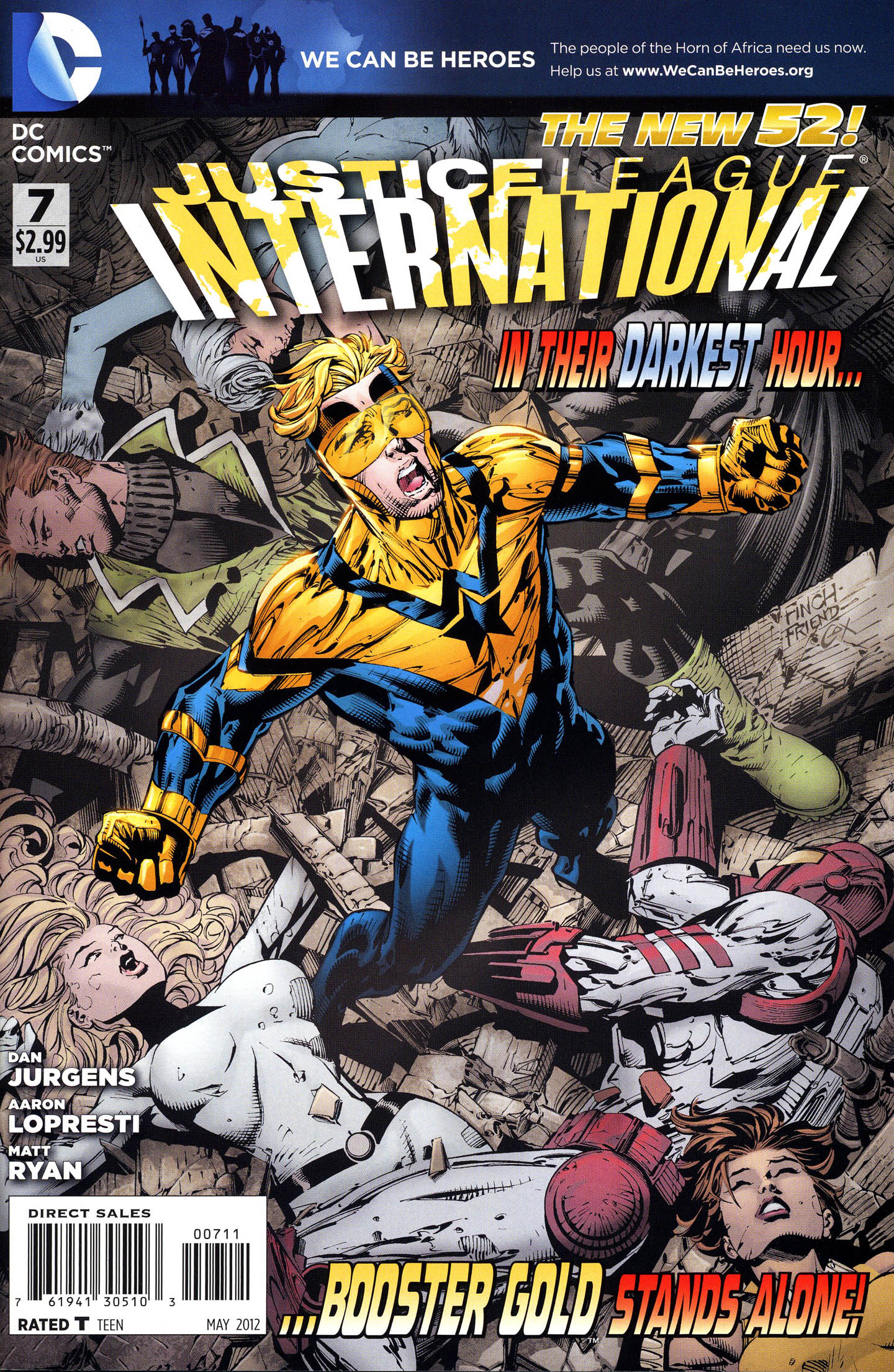 Read online Justice League International (2011) comic -  Issue #7 - 1