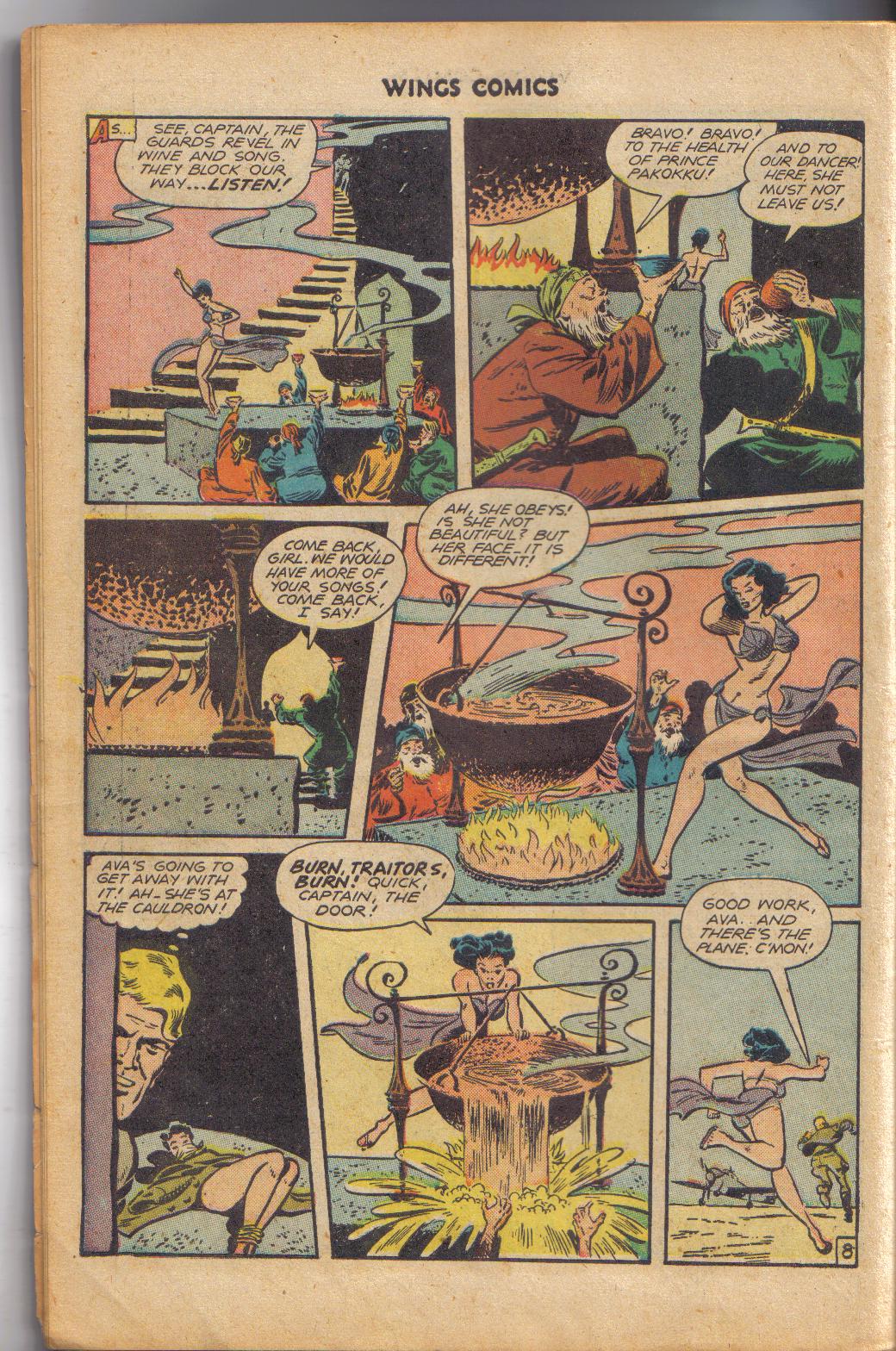 Read online Wings Comics comic -  Issue #79 - 10