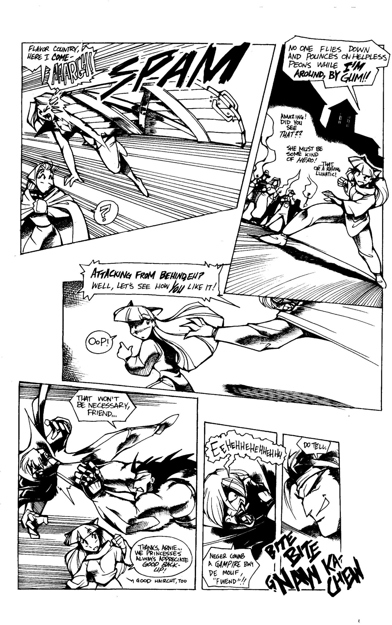Read online Ninja High School (1986) comic -  Issue #56 - 17