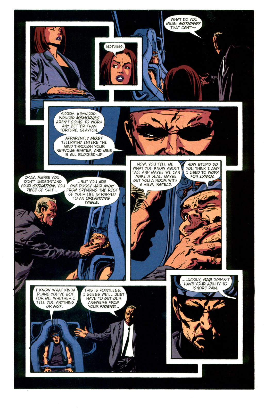 Read online Sleeper comic -  Issue #11 - 12
