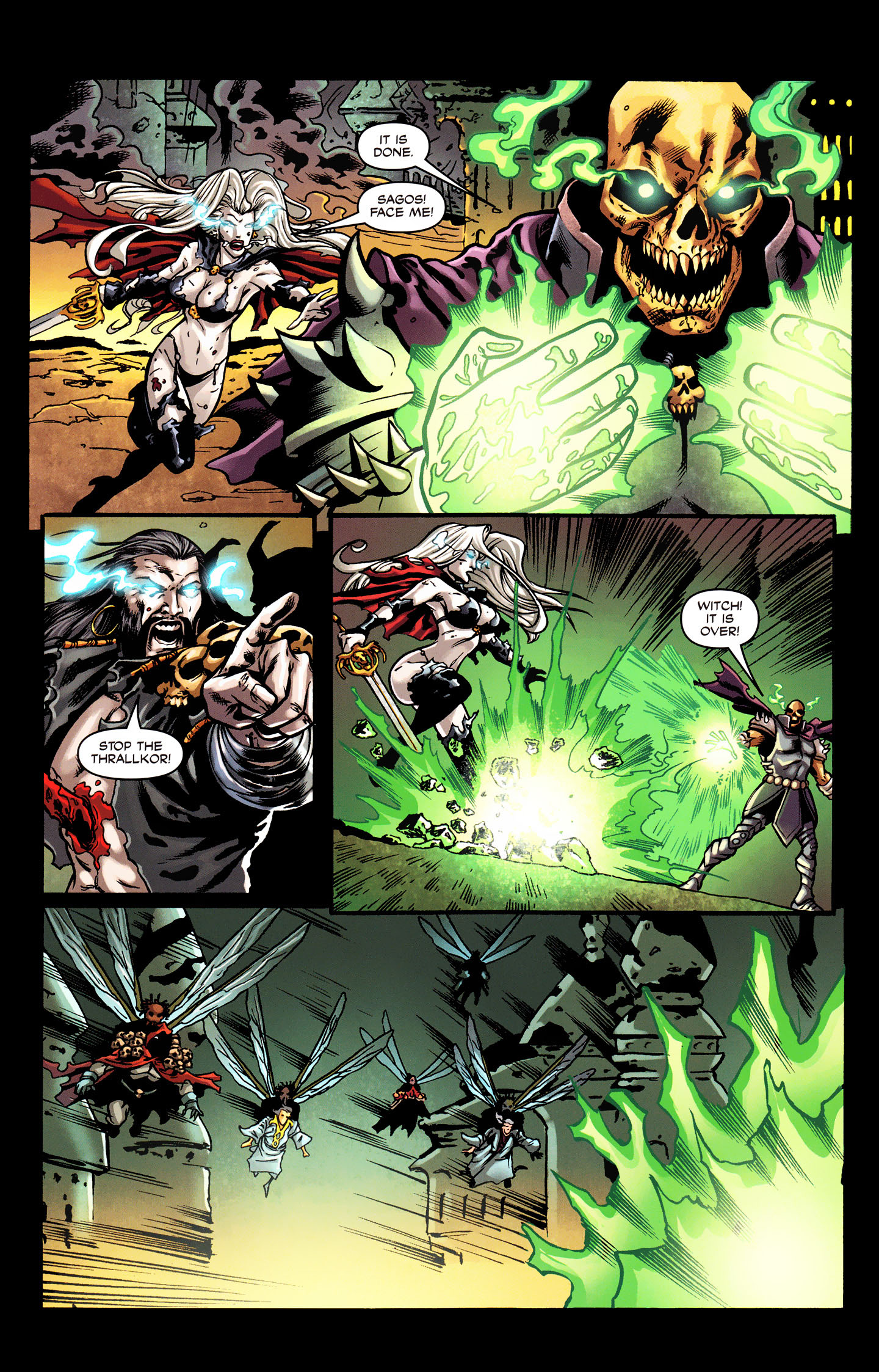 Read online Lady Death: Origins - Cursed comic -  Issue #3 - 14