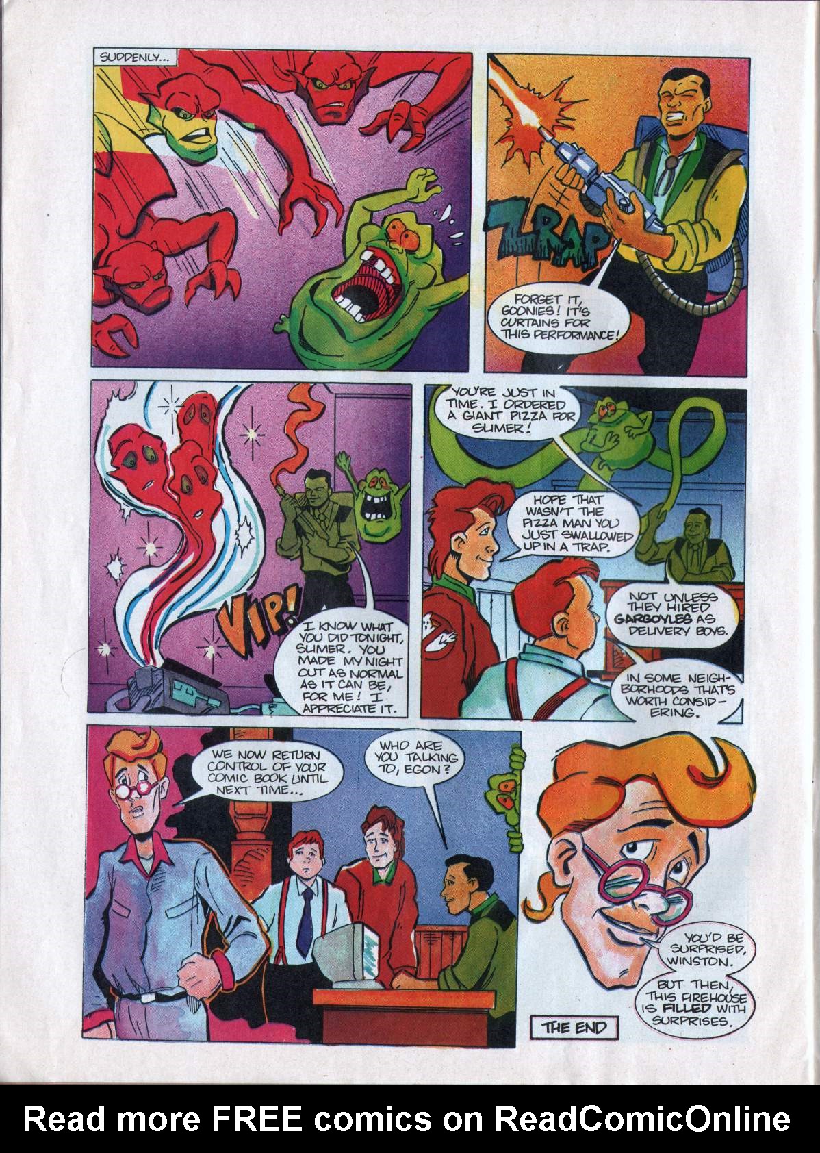 Read online The Real Ghostbusters comic -  Issue #170 - 10