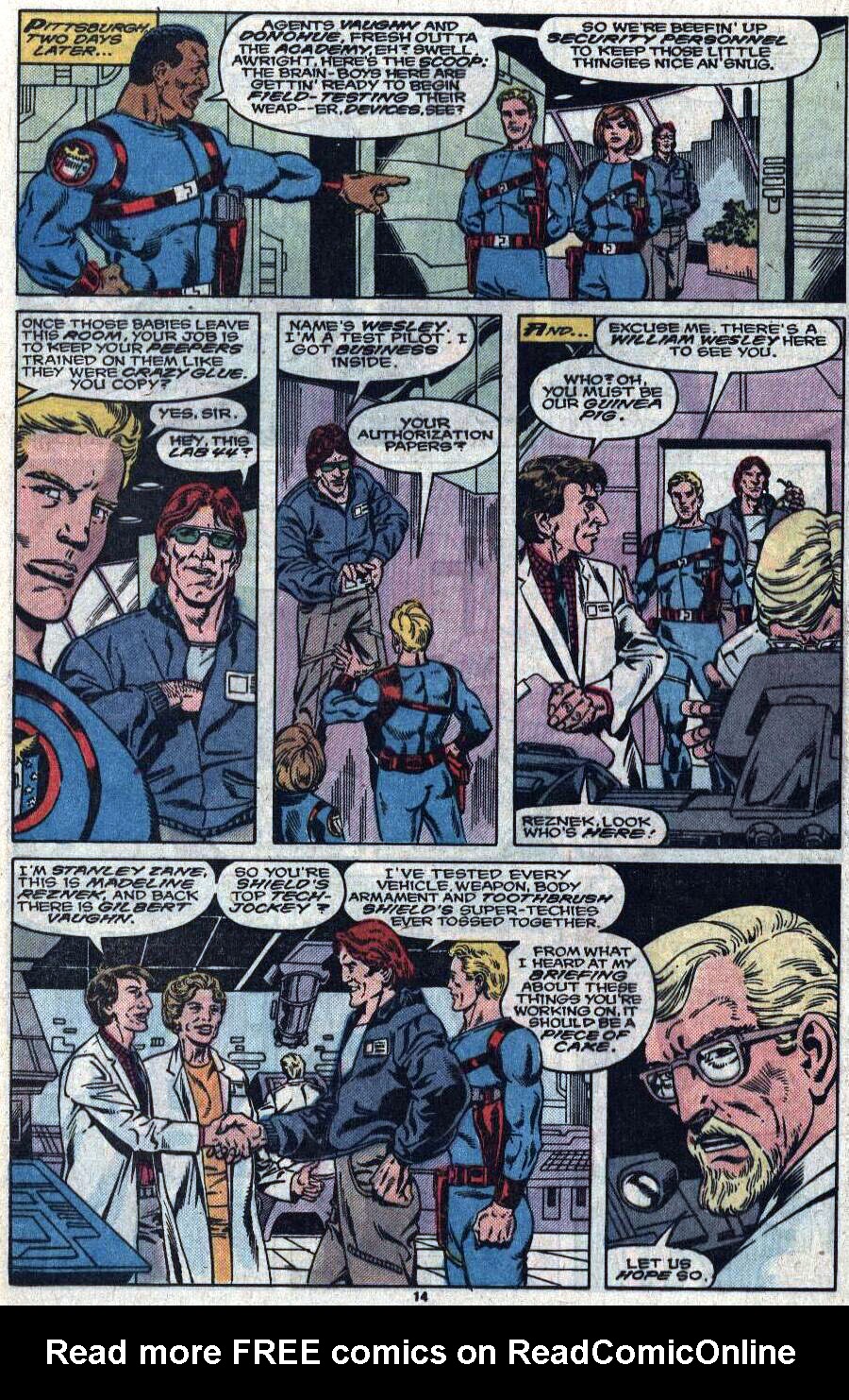 Read online Quasar comic -  Issue #1 - 11