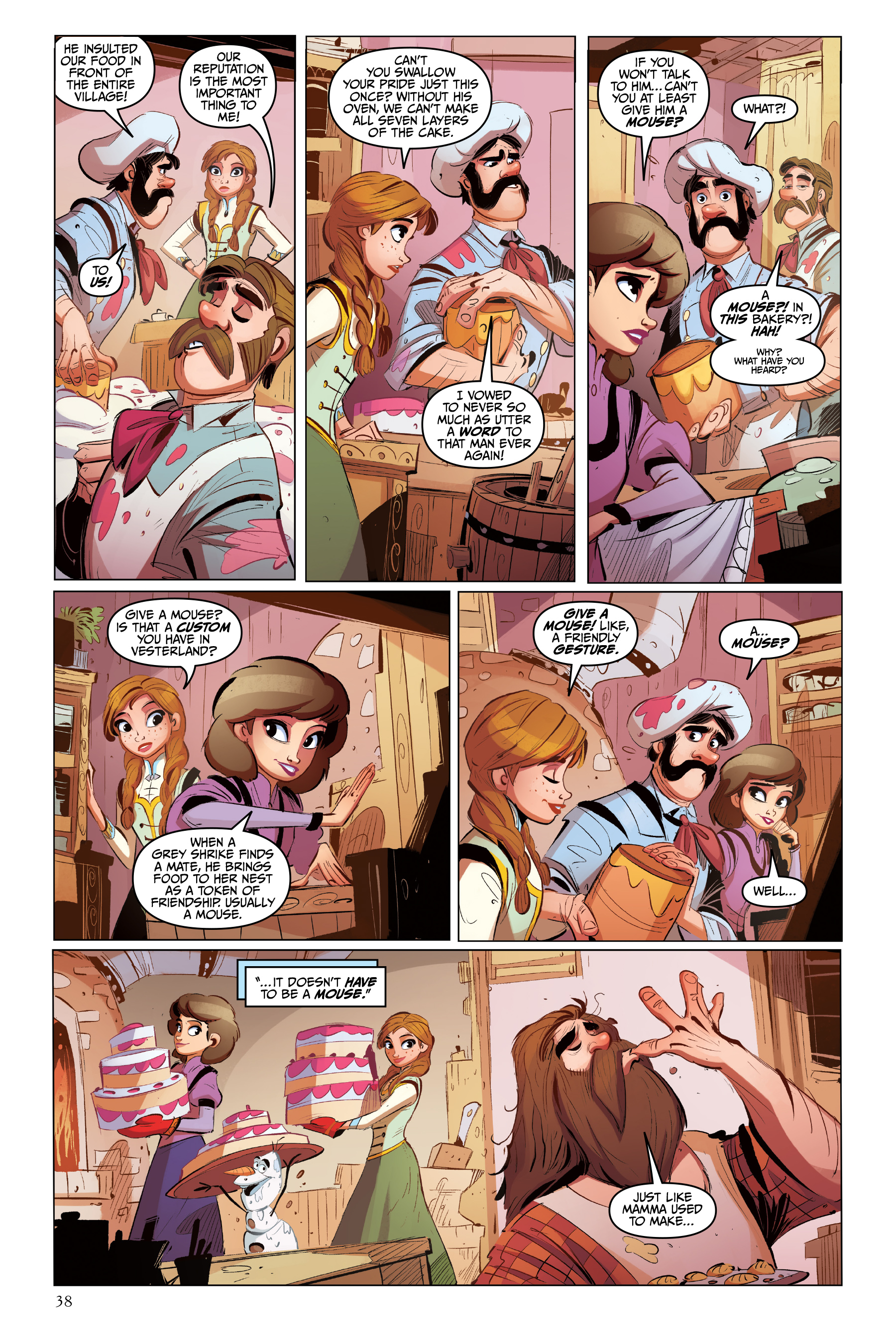 Read online Disney Frozen: Breaking Boundaries comic -  Issue # _TPB - 38