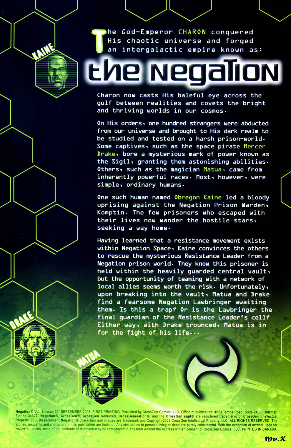 Read online Negation comic -  Issue #21 - 2