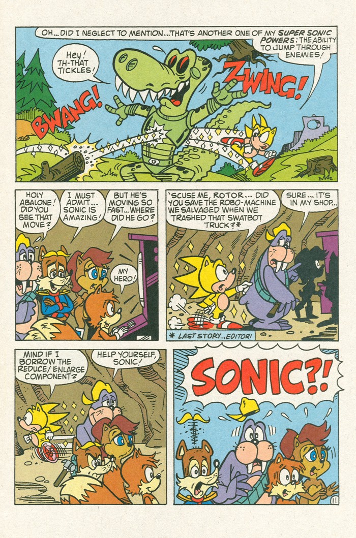 Read online Sonic Super Special comic -  Issue #3 - Sonic Firsts - 35