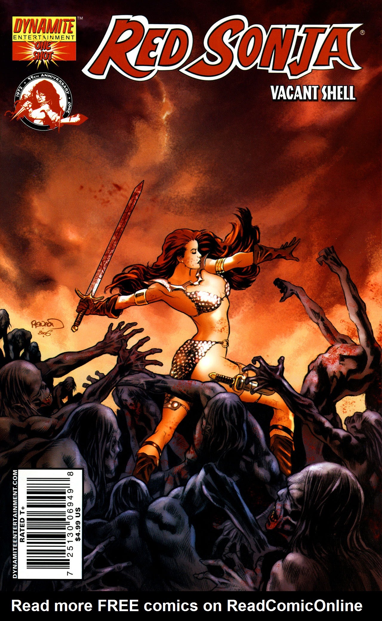 Read online Red Sonja: Vacant Shell comic -  Issue # Full - 1