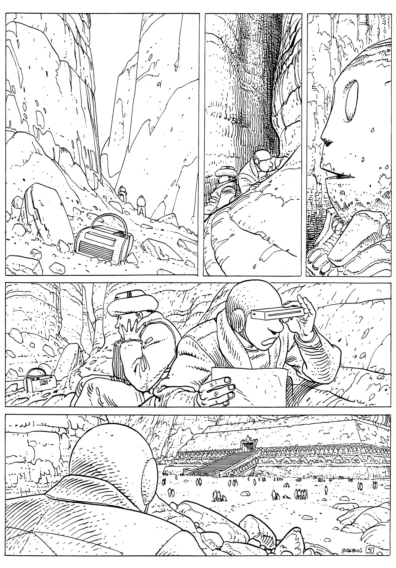 Read online Moebius Comics comic -  Issue #5 - 30