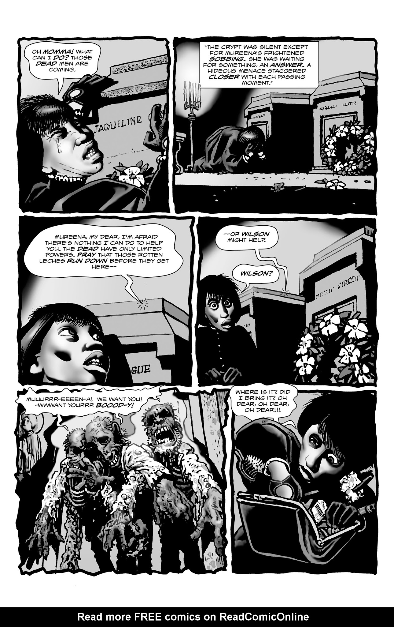 Read online Shadows on the Grave comic -  Issue #8 - 22
