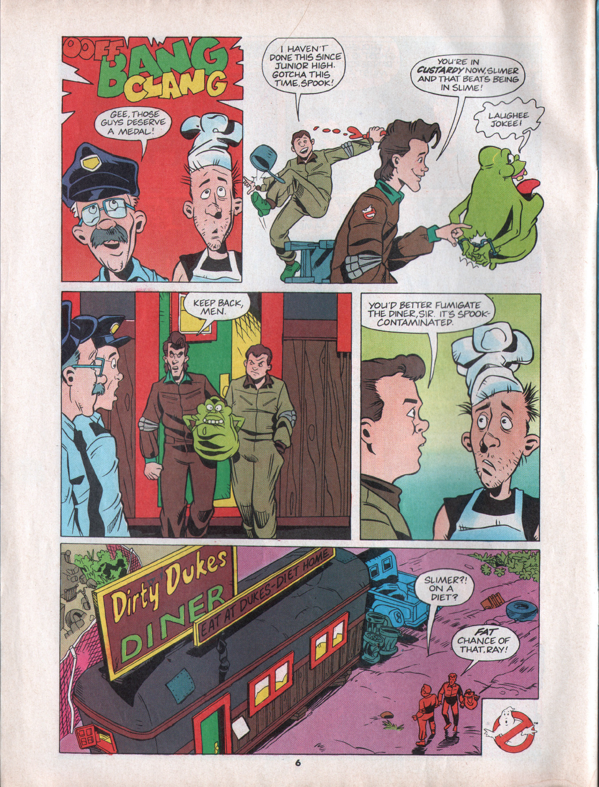 Read online The Real Ghostbusters comic -  Issue #77 - 6