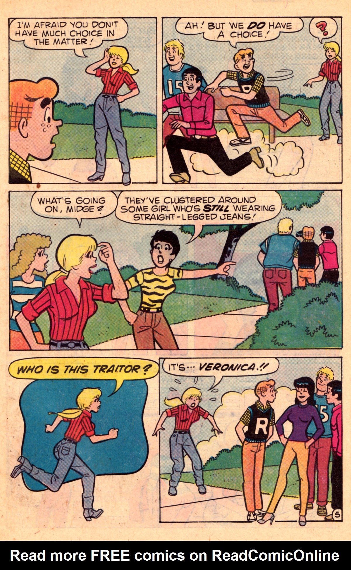 Read online Archie's Girls Betty and Veronica comic -  Issue #295 - 6