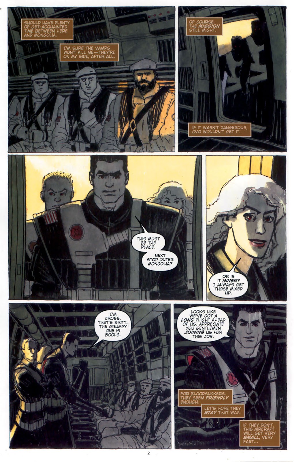 CVO: Covert Vampiric Operations - Human Touch issue Full - Page 4