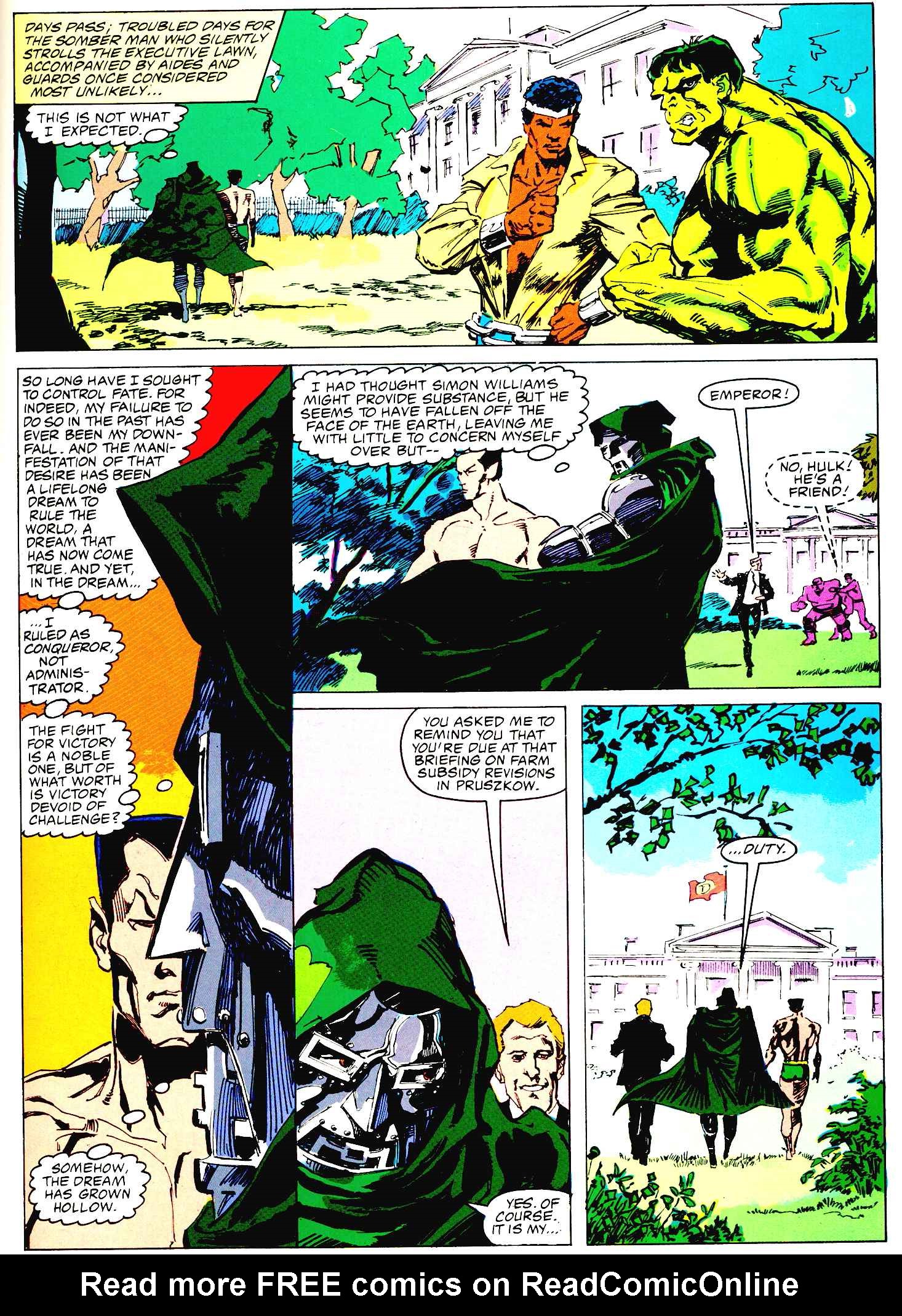 Read online Marvel Graphic Novel comic -  Issue #27 - Avengers - Emperor Doom - 38