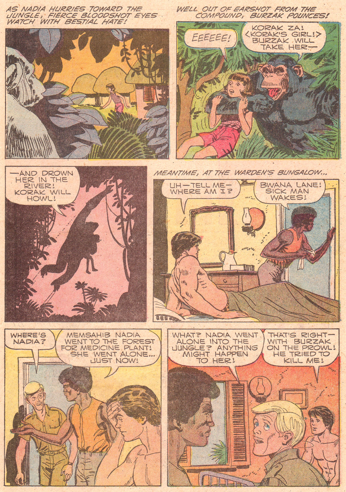Read online Korak, Son of Tarzan (1964) comic -  Issue #36 - 7