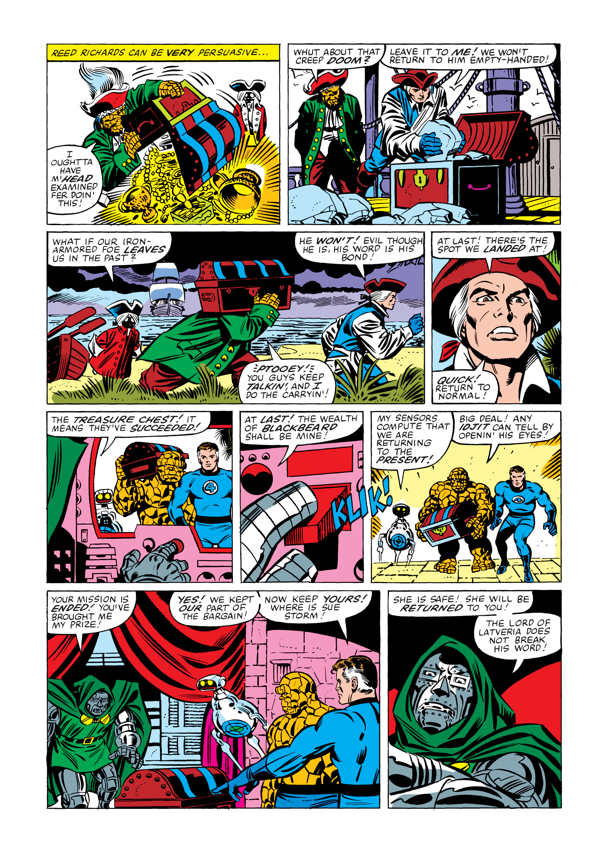 Read online Marvel Masterworks: The Fantastic Four comic -  Issue # TPB 21 (Part 2) - 87