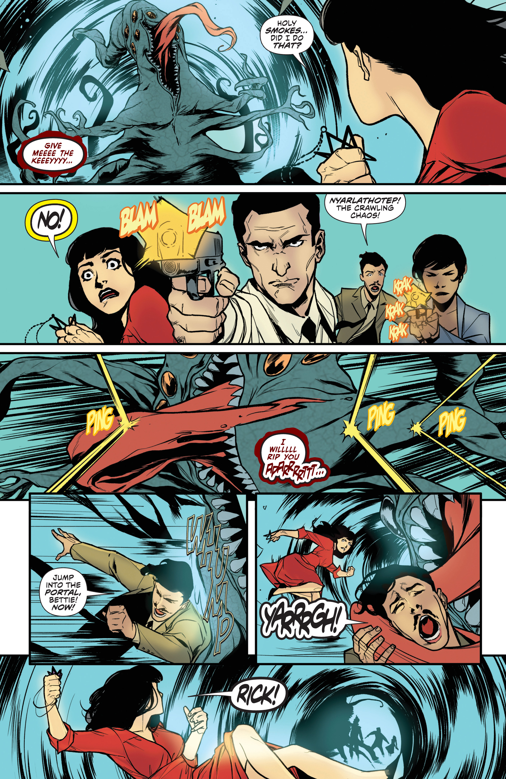 Read online Bettie Page: Unbound comic -  Issue #1 - 11