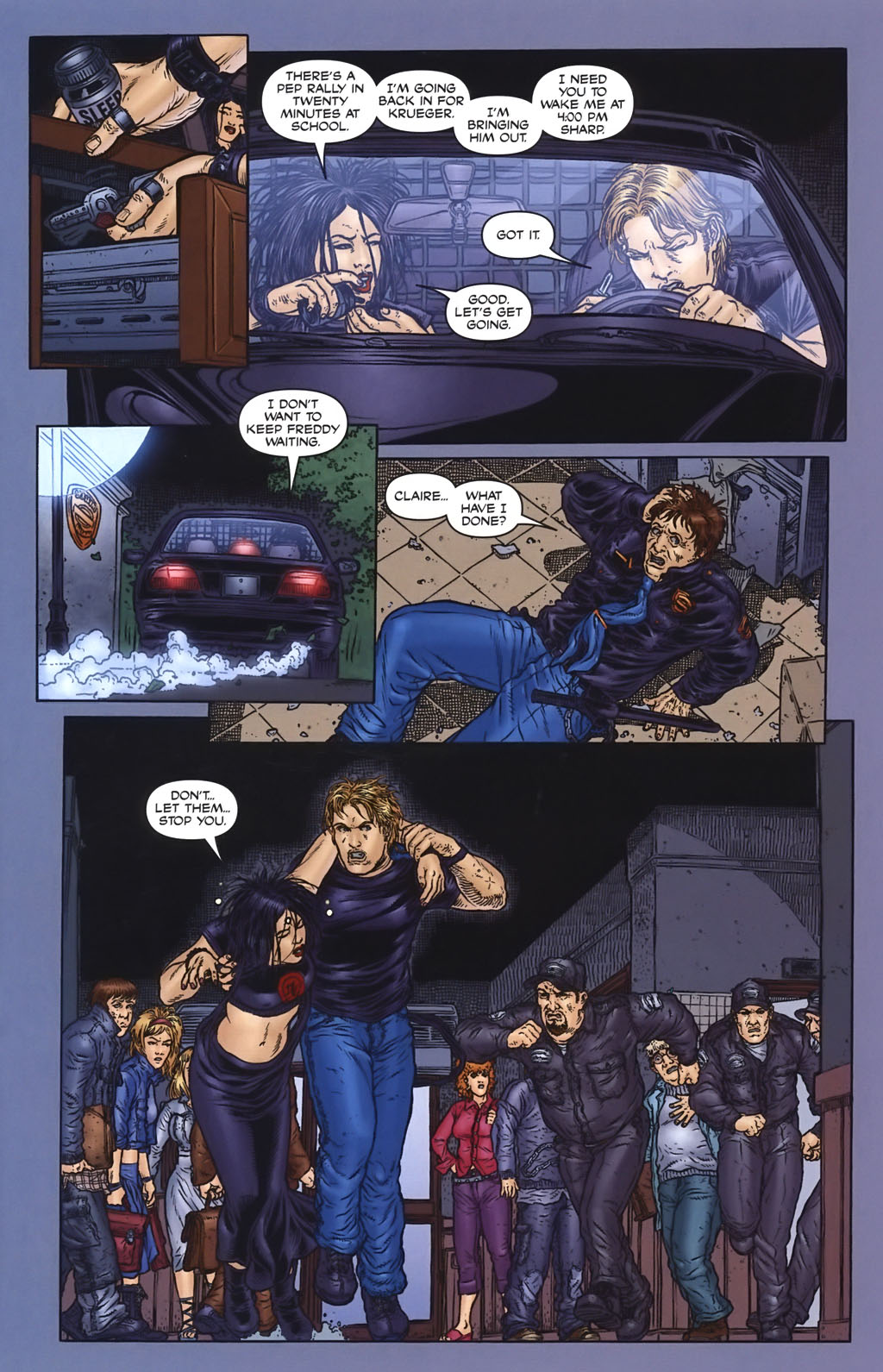 Read online Nightmare on Elm Street: Paranoid comic -  Issue #3 - 19