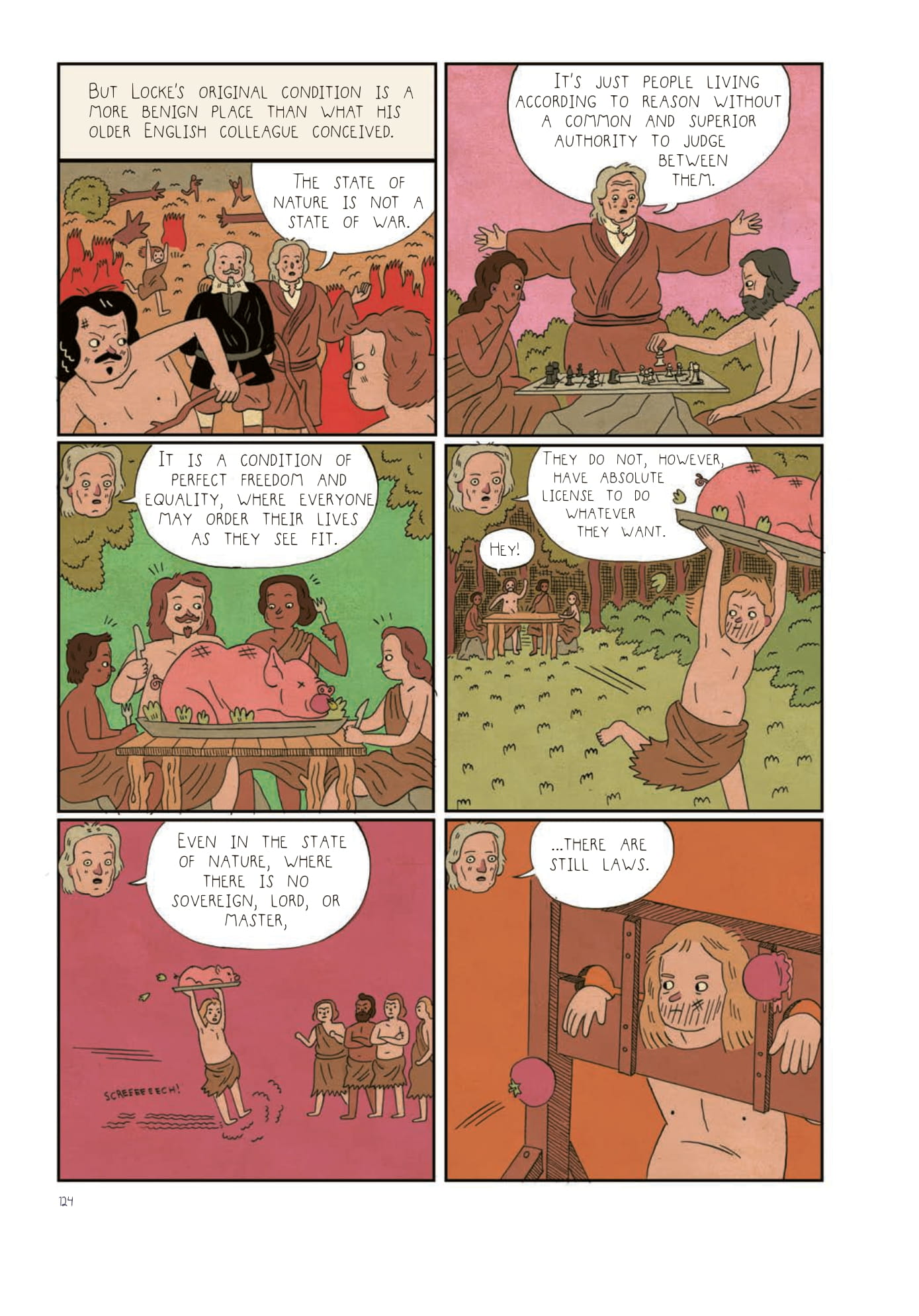 Read online Heretics!: The Wondrous (and Dangerous) Beginnings of Modern Philosophy comic -  Issue # TPB (Part 2) - 26