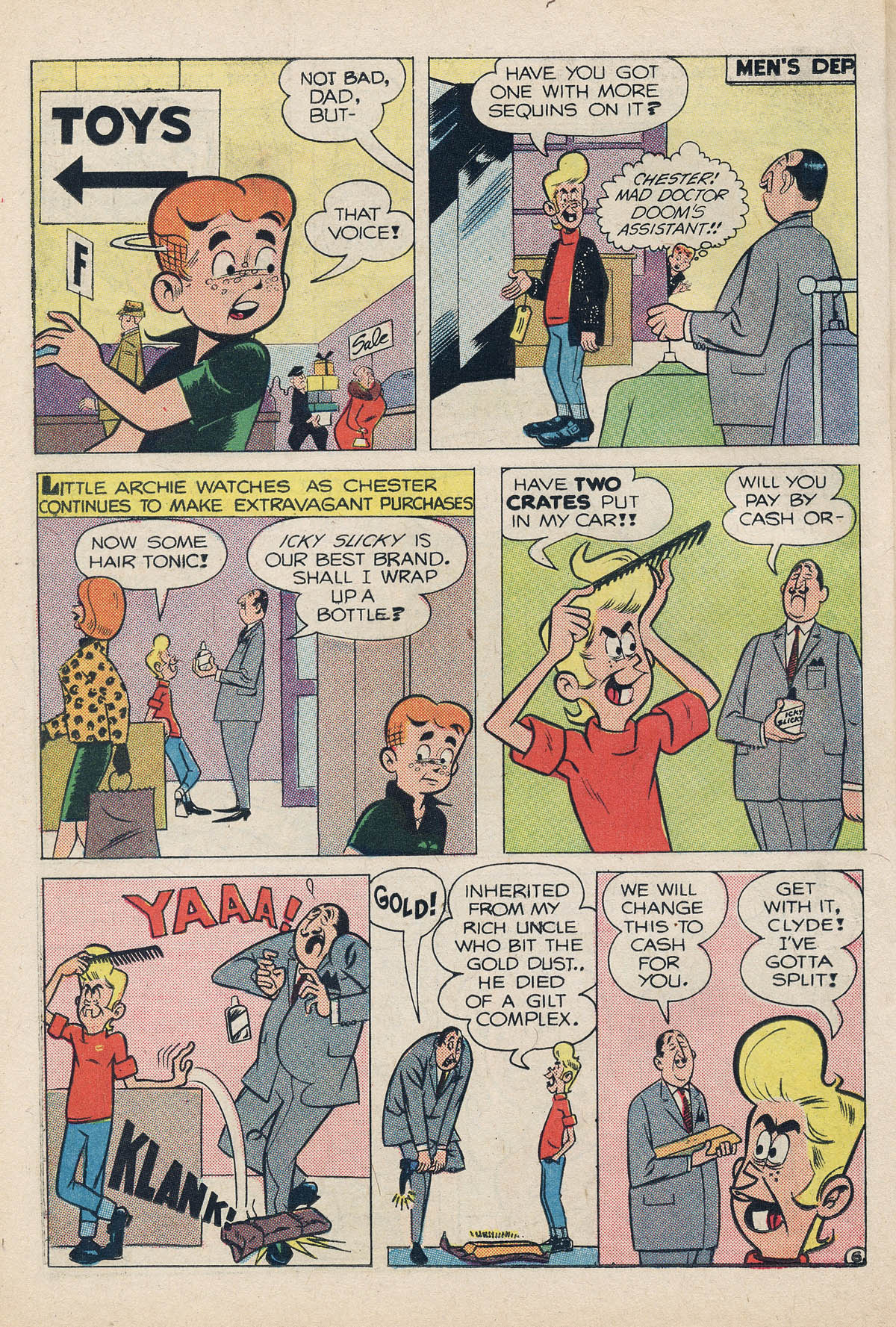 Read online The Adventures of Little Archie comic -  Issue #38 - 8