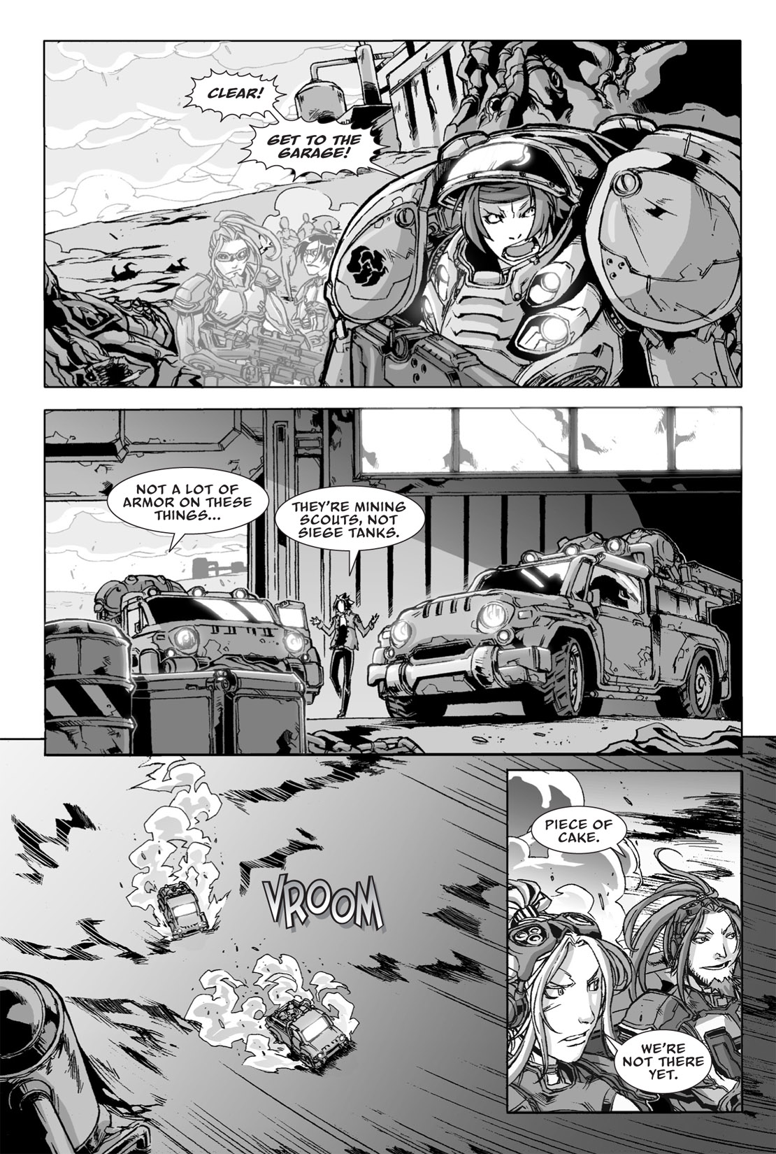 Read online StarCraft: Ghost Academy comic -  Issue # TPB 3 - 111