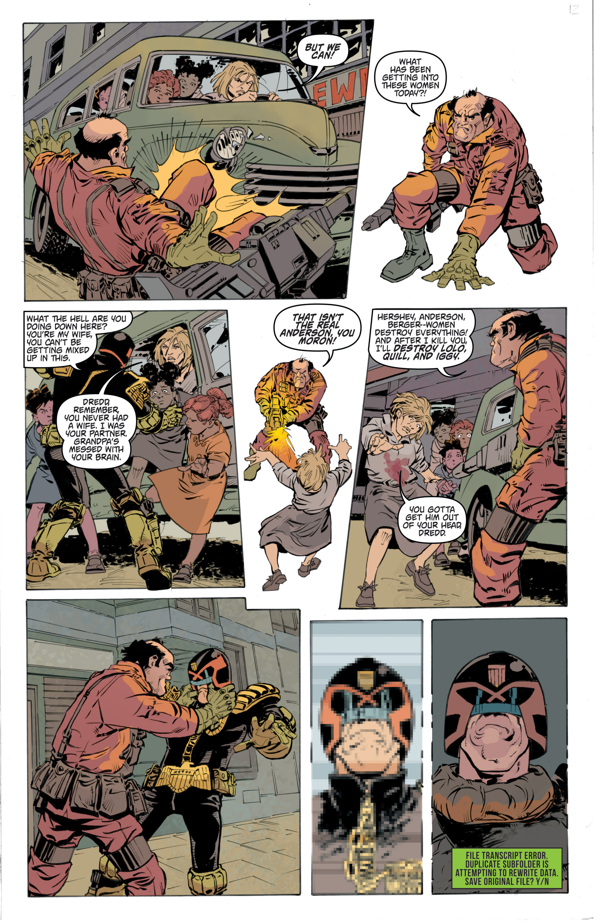 Read online Judge Dredd (2015) comic -  Issue #6 - 16