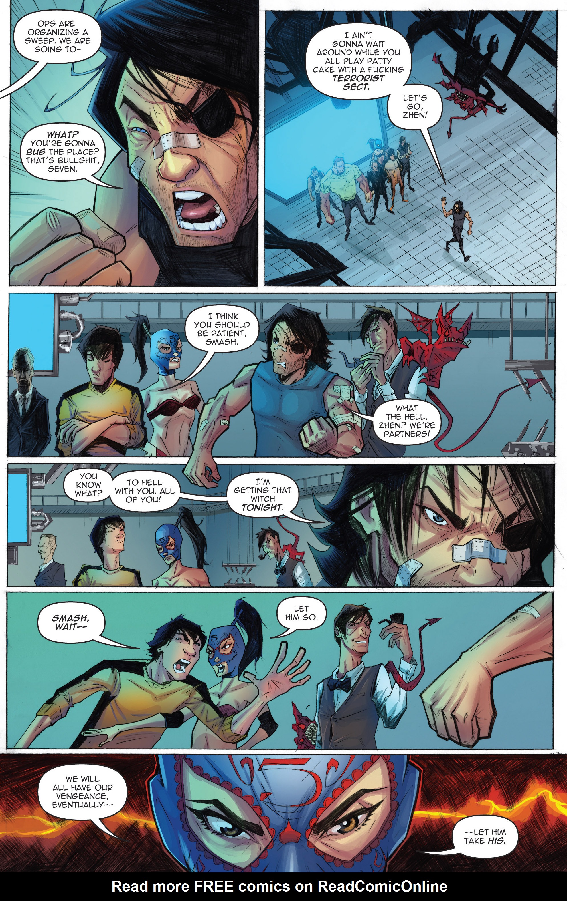 Read online Infinite Seven comic -  Issue #1 - 19